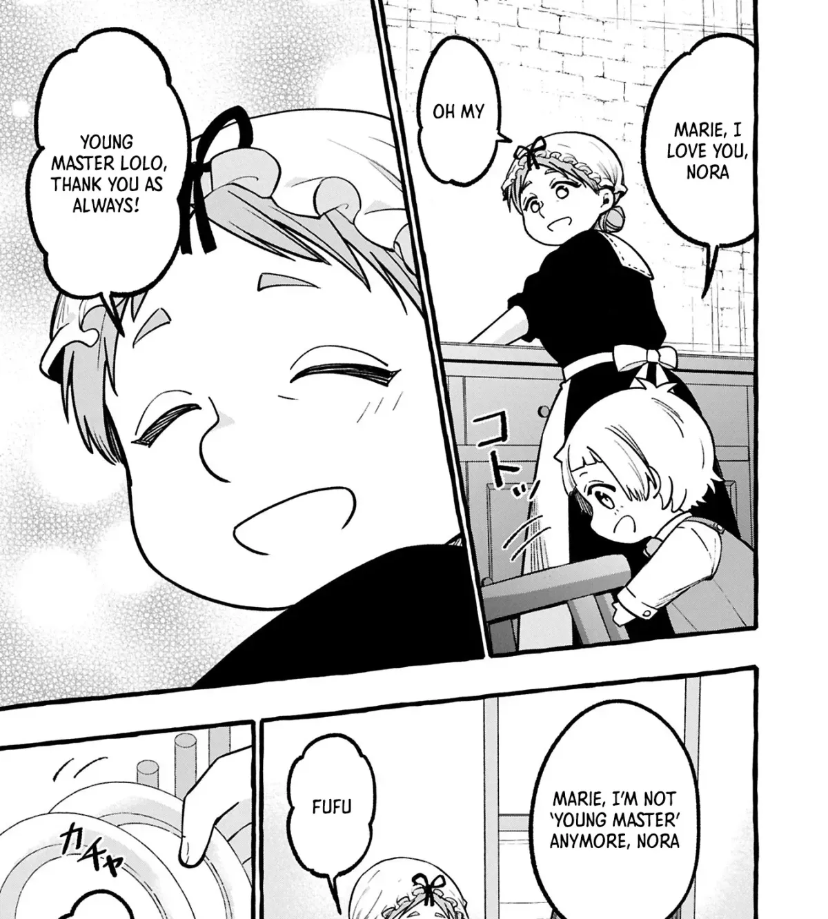 Moto Kizoku no Yonkyoudai wa Kujikenai! Chibikko dakedo Okkina Mofumofu to Issho ni Taisetsu na Kazoku wo Mamoru no ra! Chapter 1 — Page 38