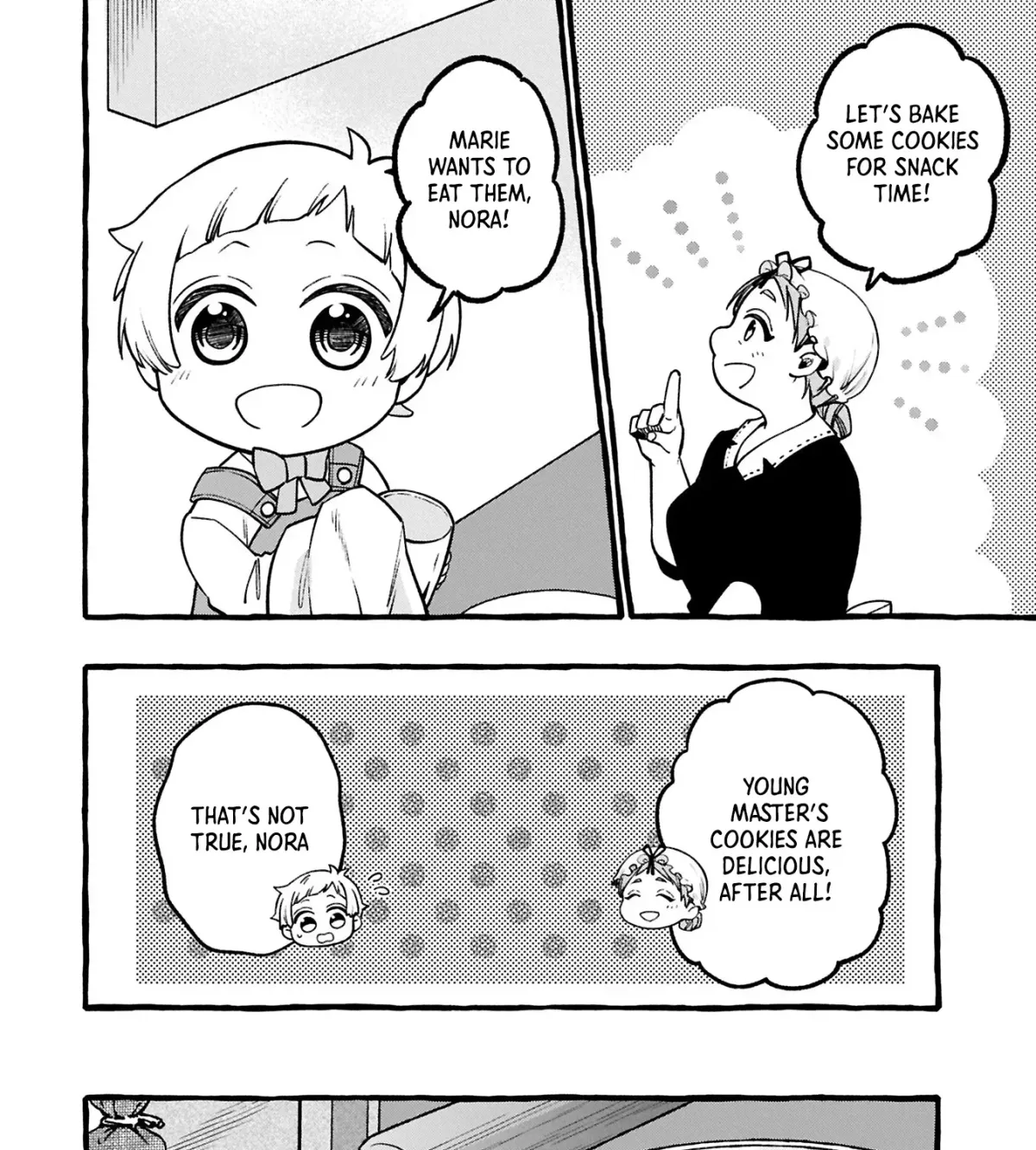 Moto Kizoku no Yonkyoudai wa Kujikenai! Chibikko dakedo Okkina Mofumofu to Issho ni Taisetsu na Kazoku wo Mamoru no ra! Chapter 1 — Page 40