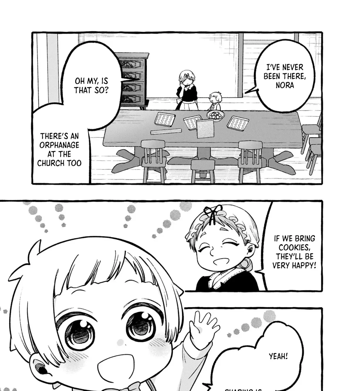 Moto Kizoku no Yonkyoudai wa Kujikenai! Chibikko dakedo Okkina Mofumofu to Issho ni Taisetsu na Kazoku wo Mamoru no ra! Chapter 1 — Page 46