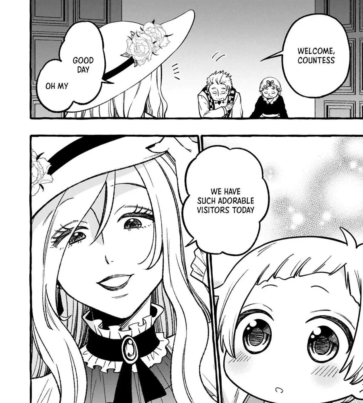 Moto Kizoku no Yonkyoudai wa Kujikenai! Chibikko dakedo Okkina Mofumofu to Issho ni Taisetsu na Kazoku wo Mamoru no ra! Chapter 1 — Page 64