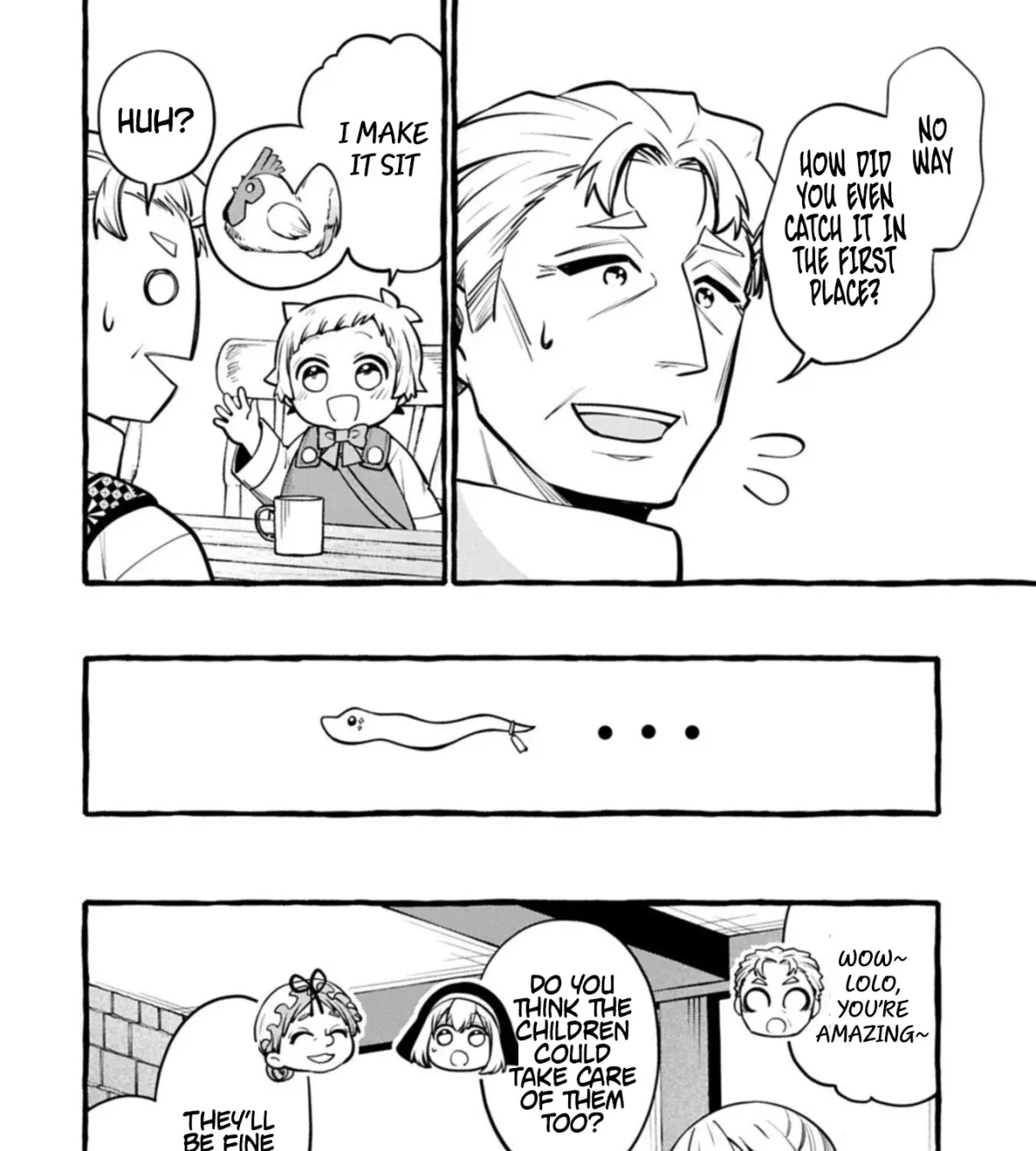Moto Kizoku no Yonkyoudai wa Kujikenai! Chibikko dakedo Okkina Mofumofu to Issho ni Taisetsu na Kazoku wo Mamoru no ra! Chapter 10.2 — Page 12