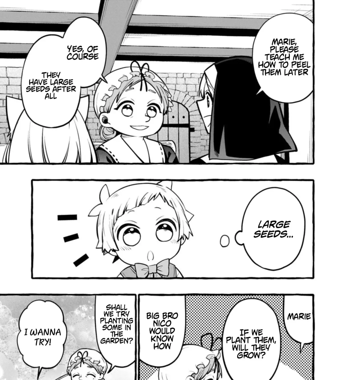 Moto Kizoku no Yonkyoudai wa Kujikenai! Chibikko dakedo Okkina Mofumofu to Issho ni Taisetsu na Kazoku wo Mamoru no ra! Chapter 10.2 — Page 18
