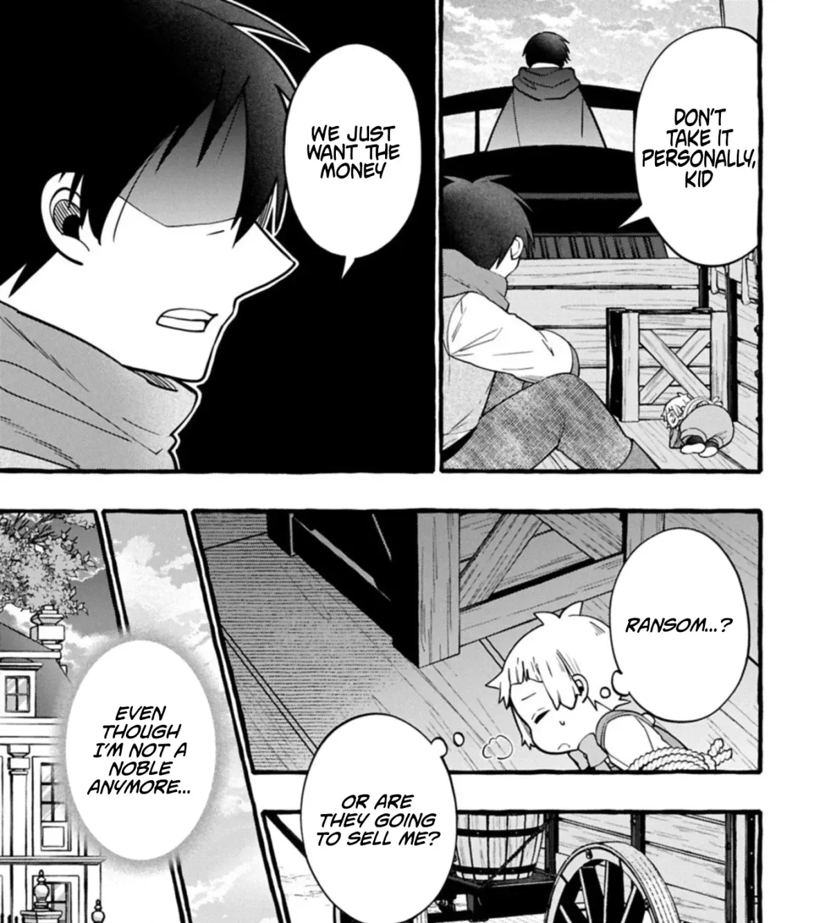 Moto Kizoku no Yonkyoudai wa Kujikenai! Chibikko dakedo Okkina Mofumofu to Issho ni Taisetsu na Kazoku wo Mamoru no ra! Chapter 11.1 — Page 22