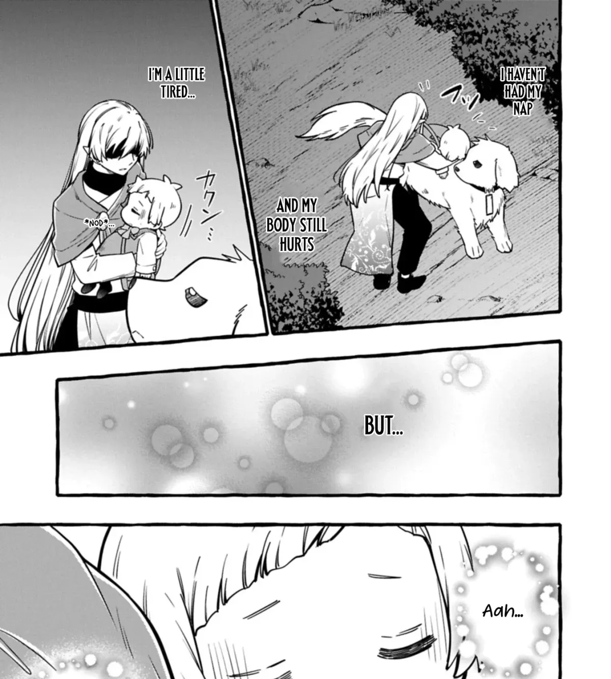 Moto Kizoku no Yonkyoudai wa Kujikenai! Chibikko dakedo Okkina Mofumofu to Issho ni Taisetsu na Kazoku wo Mamoru no ra! Chapter 11.2 — Page 30