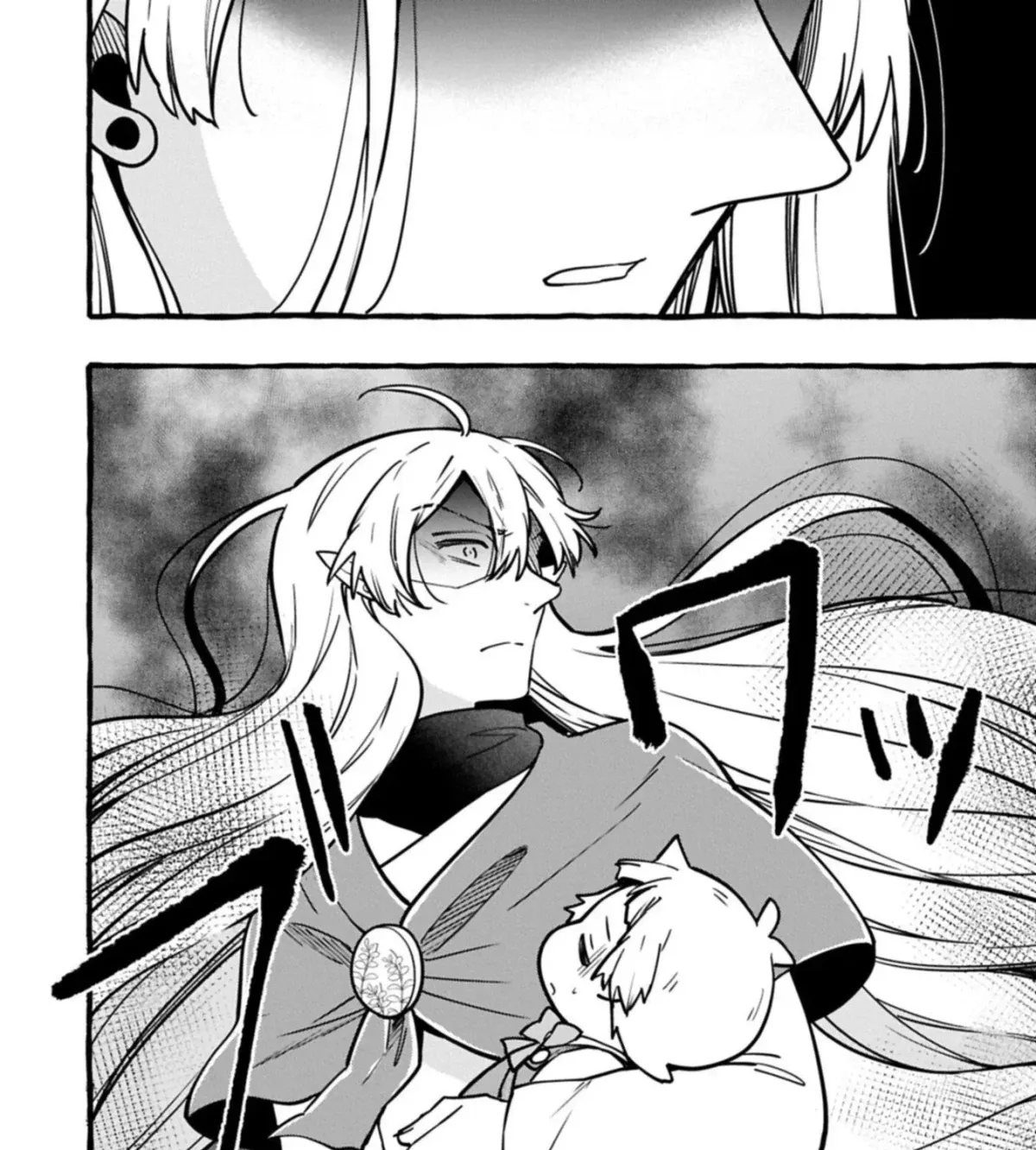 Moto Kizoku no Yonkyoudai wa Kujikenai! Chibikko dakedo Okkina Mofumofu to Issho ni Taisetsu na Kazoku wo Mamoru no ra! Chapter 11.2 — Page 32