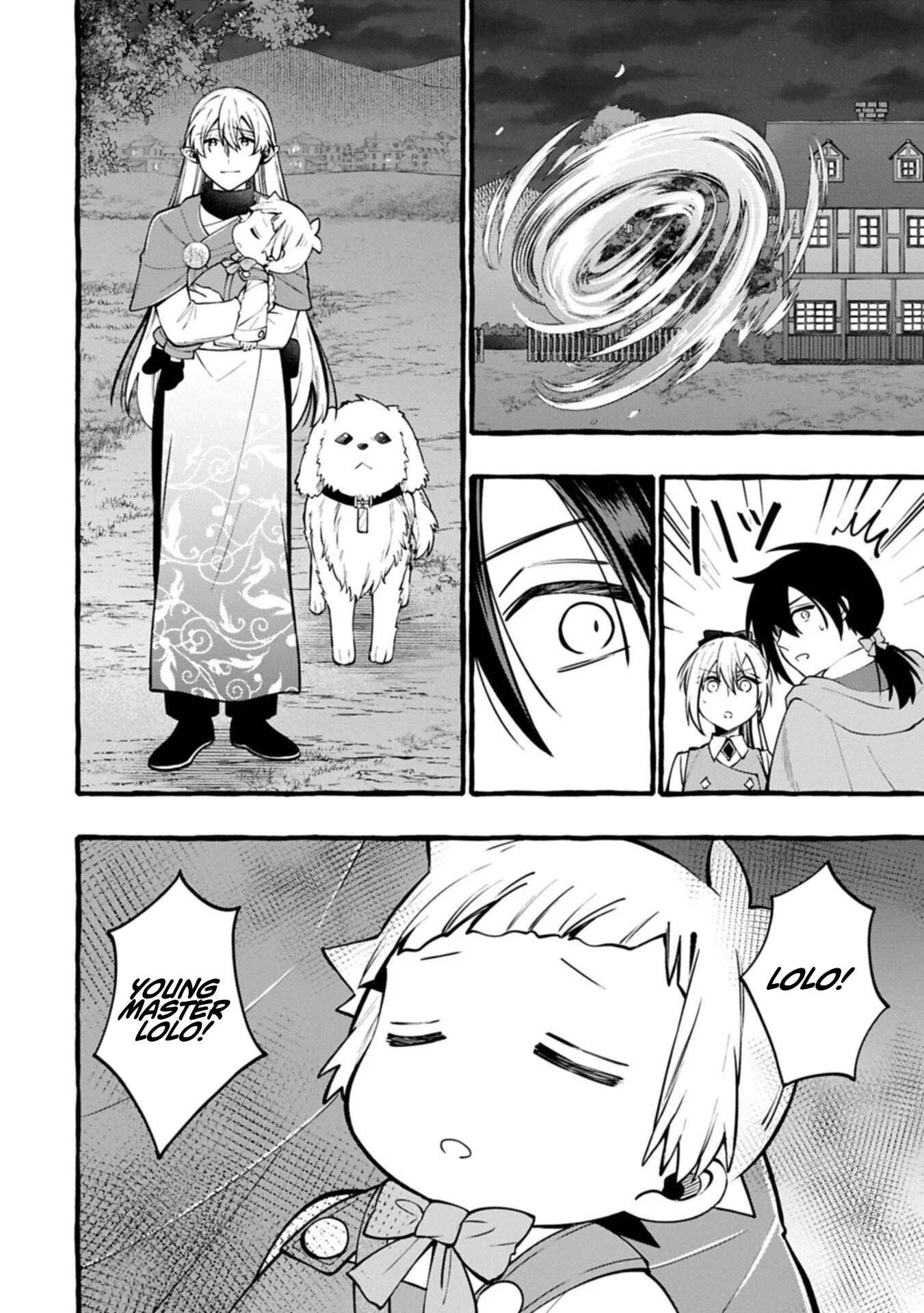 Moto Kizoku no Yonkyoudai wa Kujikenai! Chibikko dakedo Okkina Mofumofu to Issho ni Taisetsu na Kazoku wo Mamoru no ra! Chapter 12.1 — Page 8
