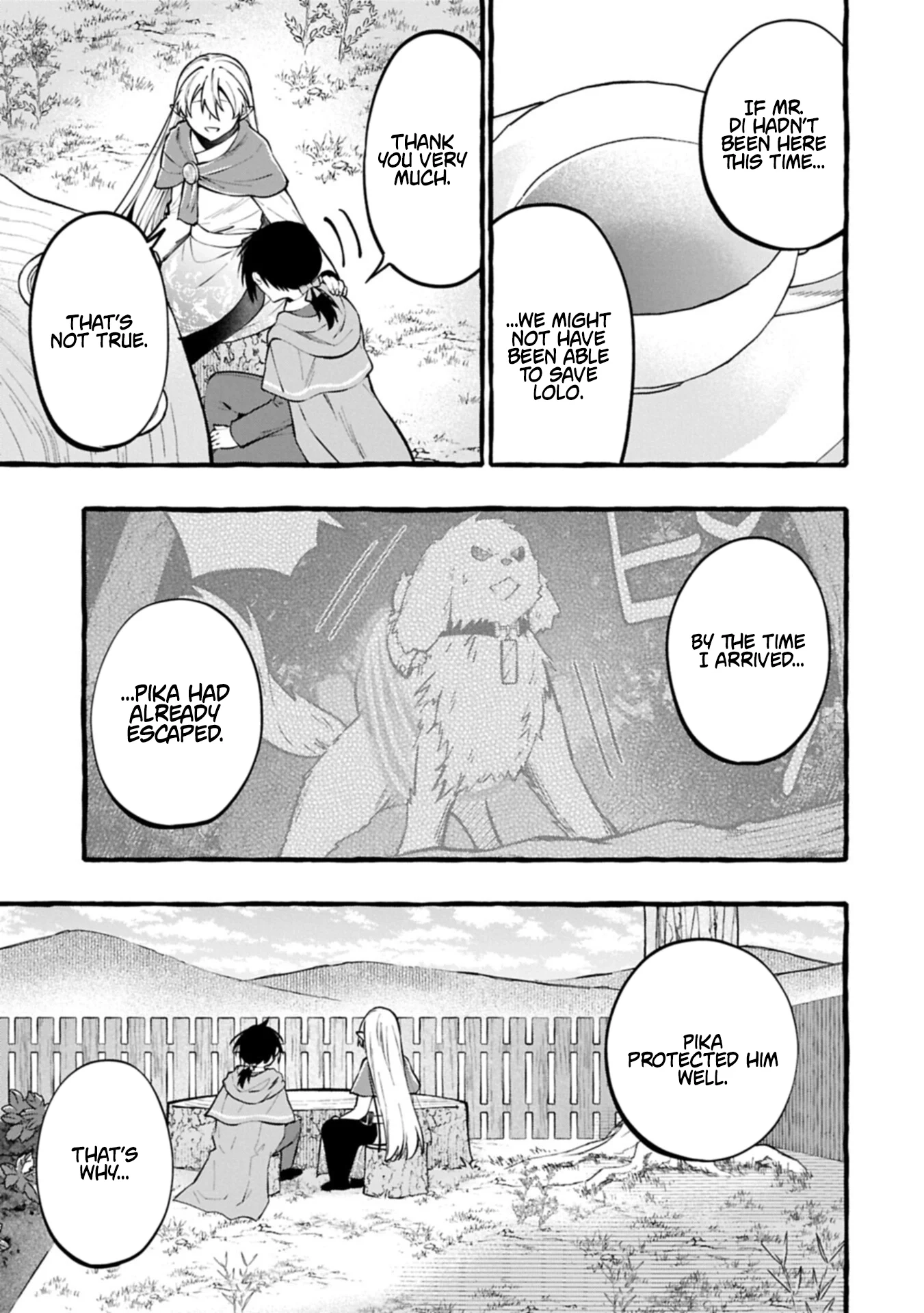Moto Kizoku no Yonkyoudai wa Kujikenai! Chibikko dakedo Okkina Mofumofu to Issho ni Taisetsu na Kazoku wo Mamoru no ra! Chapter 12.2 — Page 13