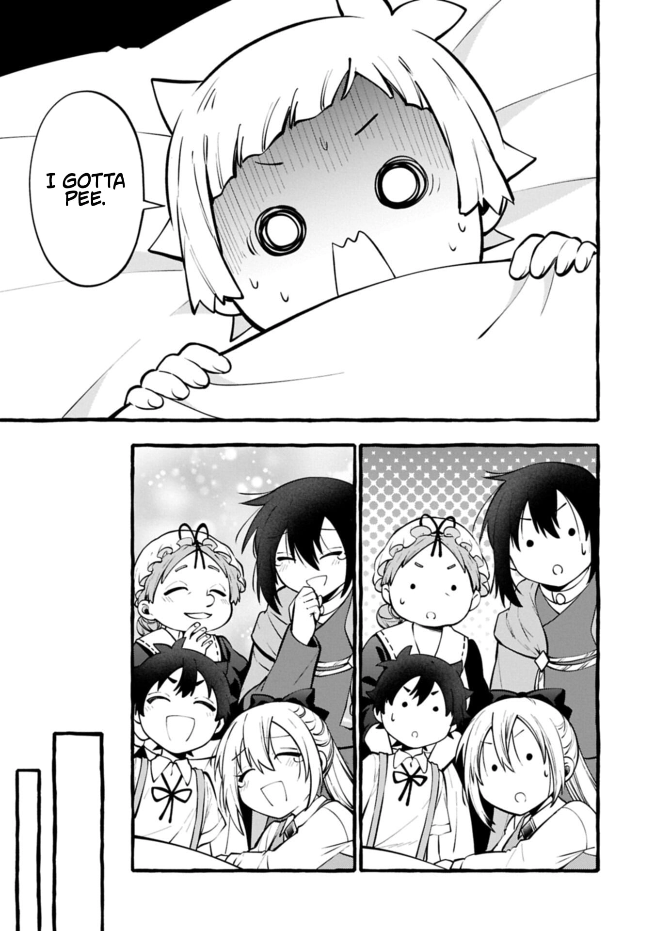 Moto Kizoku no Yonkyoudai wa Kujikenai! Chibikko dakedo Okkina Mofumofu to Issho ni Taisetsu na Kazoku wo Mamoru no ra! Chapter 13.1 — Page 16