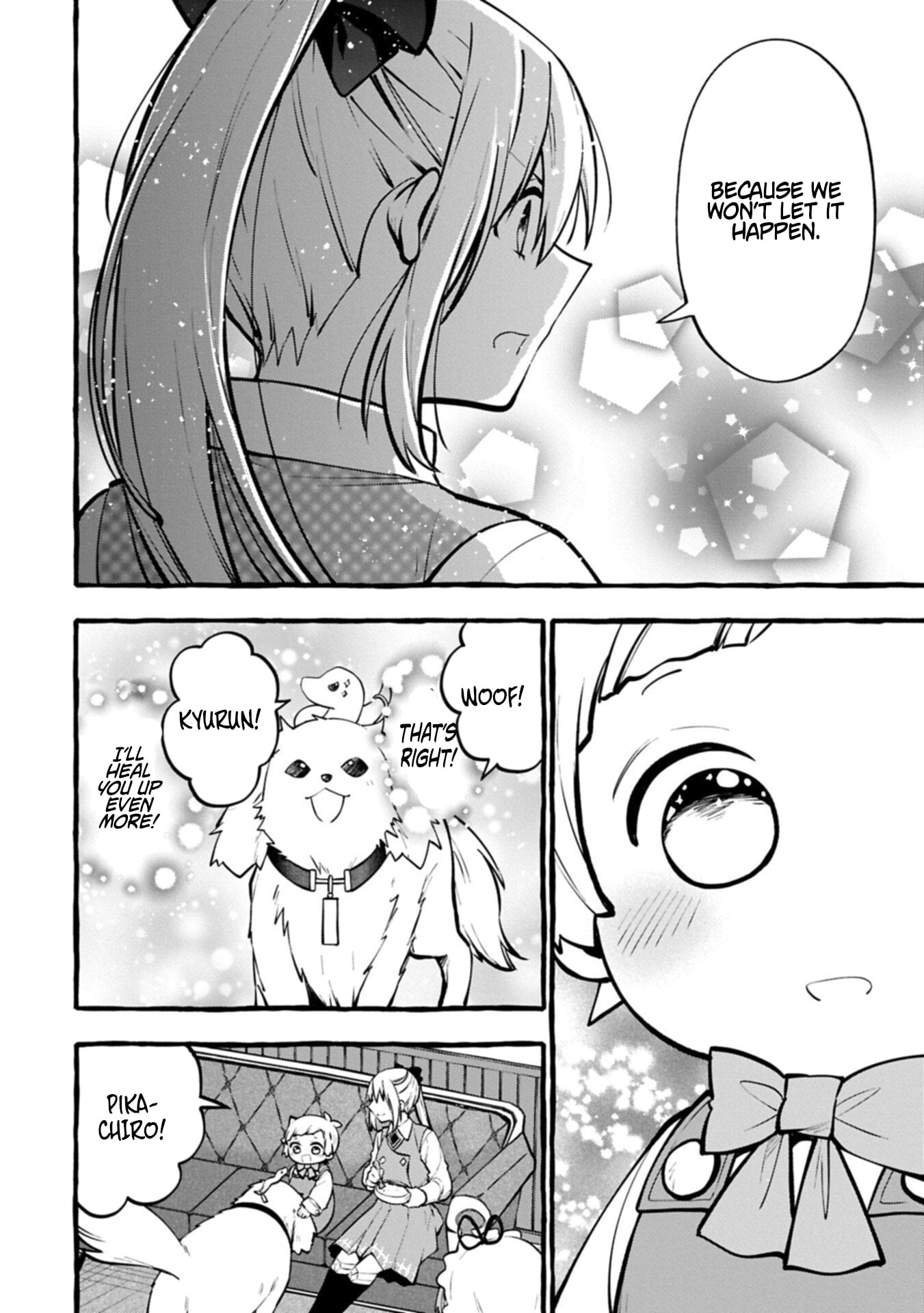 Moto Kizoku no Yonkyoudai wa Kujikenai! Chibikko dakedo Okkina Mofumofu to Issho ni Taisetsu na Kazoku wo Mamoru no ra! Chapter 13.2 — Page 3