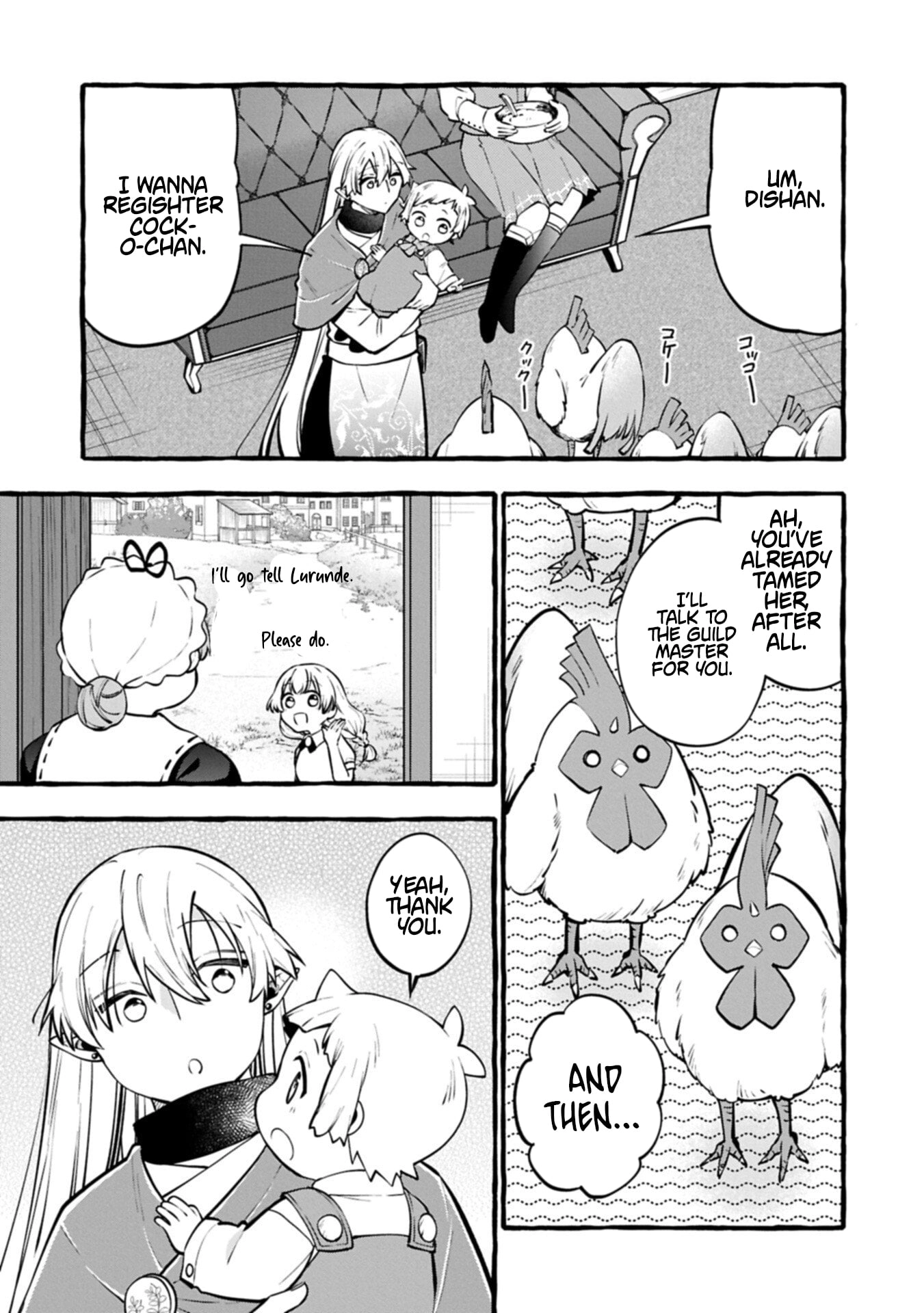 Moto Kizoku no Yonkyoudai wa Kujikenai! Chibikko dakedo Okkina Mofumofu to Issho ni Taisetsu na Kazoku wo Mamoru no ra! Chapter 13.2 — Page 8