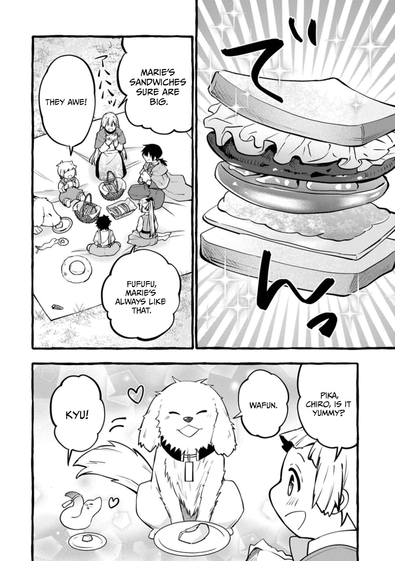 Moto Kizoku no Yonkyoudai wa Kujikenai! Chibikko dakedo Okkina Mofumofu to Issho ni Taisetsu na Kazoku wo Mamoru no ra! Chapter 14.1 — Page 17