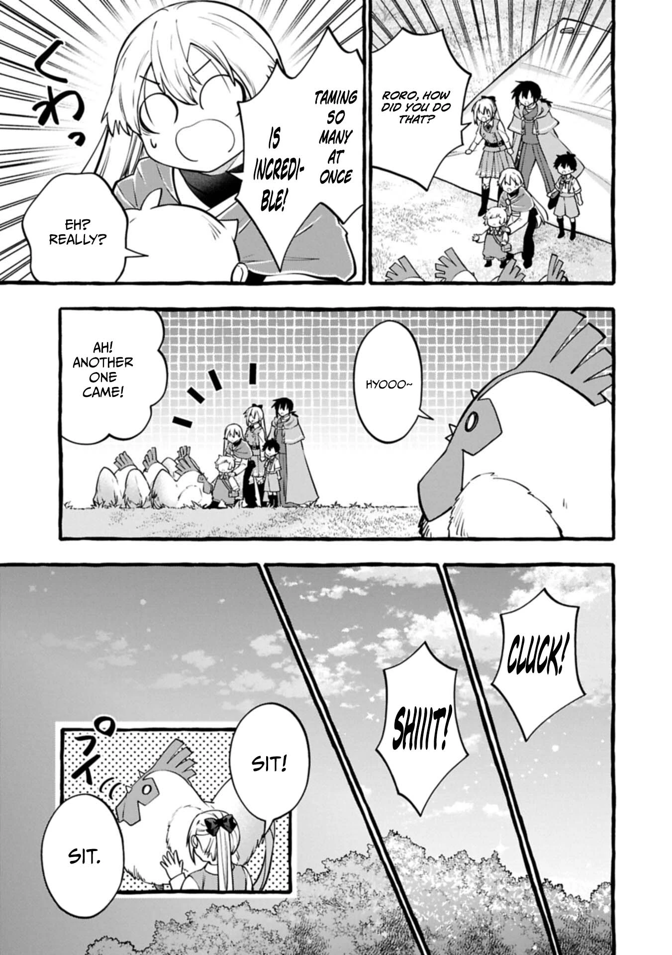 Moto Kizoku no Yonkyoudai wa Kujikenai! Chibikko dakedo Okkina Mofumofu to Issho ni Taisetsu na Kazoku wo Mamoru no ra! Chapter 14.2 — Page 8