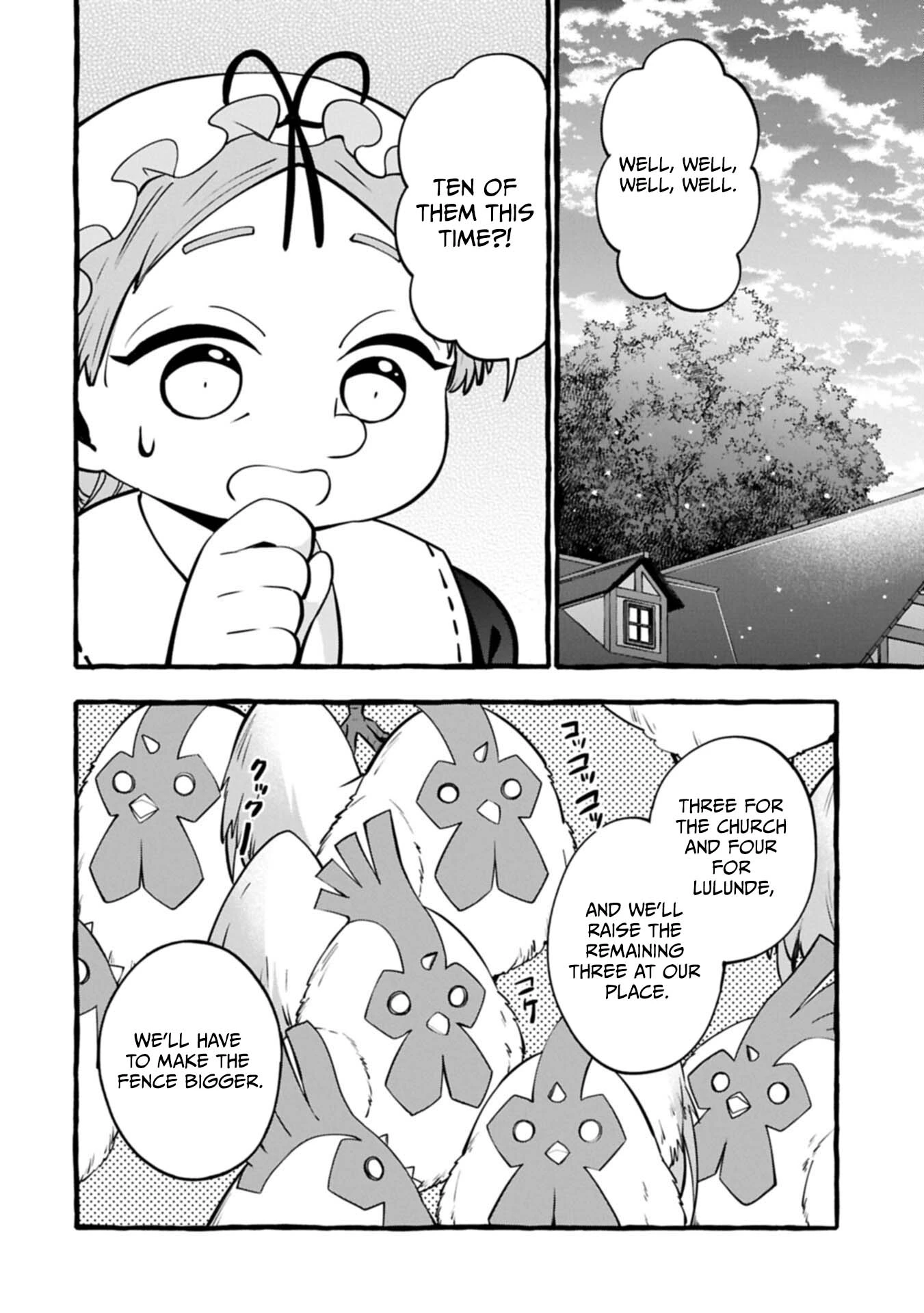 Moto Kizoku no Yonkyoudai wa Kujikenai! Chibikko dakedo Okkina Mofumofu to Issho ni Taisetsu na Kazoku wo Mamoru no ra! Chapter 14.2 — Page 9