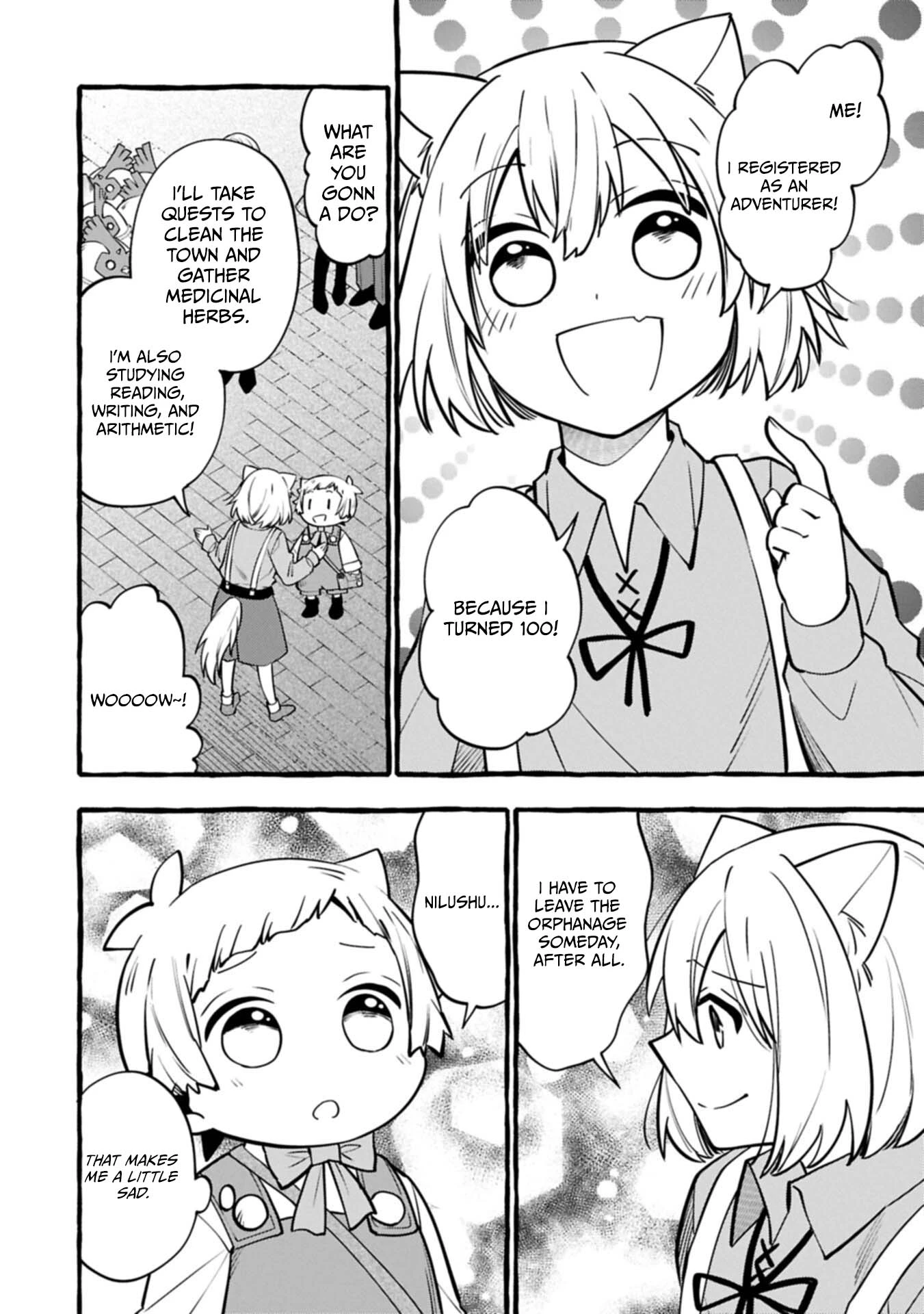 Moto Kizoku no Yonkyoudai wa Kujikenai! Chibikko dakedo Okkina Mofumofu to Issho ni Taisetsu na Kazoku wo Mamoru no ra! Chapter 15.1 — Page 7