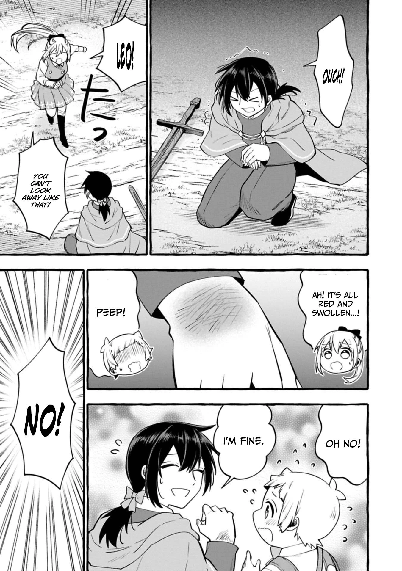 Moto Kizoku no Yonkyoudai wa Kujikenai! Chibikko dakedo Okkina Mofumofu to Issho ni Taisetsu na Kazoku wo Mamoru no ra! Chapter 15.2 — Page 8