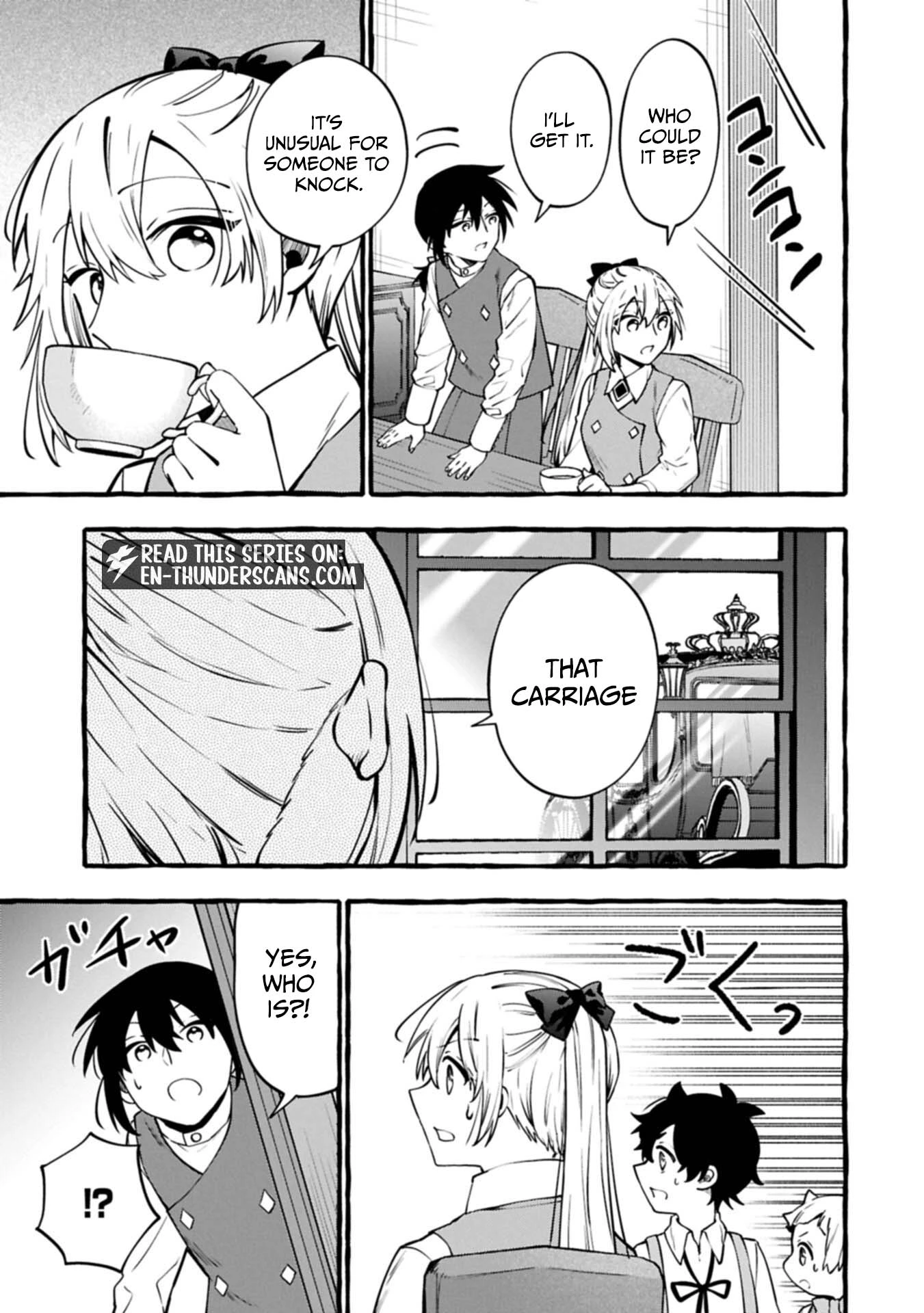 Moto Kizoku no Yonkyoudai wa Kujikenai! Chibikko dakedo Okkina Mofumofu to Issho ni Taisetsu na Kazoku wo Mamoru no ra! Chapter 15.2 — Page 16