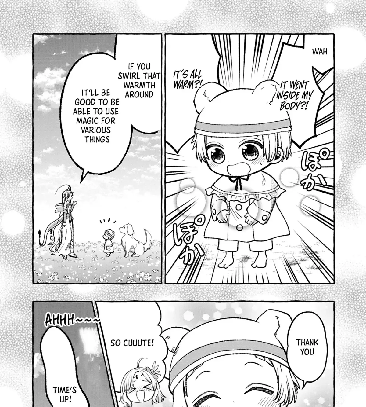 Moto Kizoku no Yonkyoudai wa Kujikenai! Chibikko dakedo Okkina Mofumofu to Issho ni Taisetsu na Kazoku wo Mamoru no ra! Chapter 2.1 — Page 30