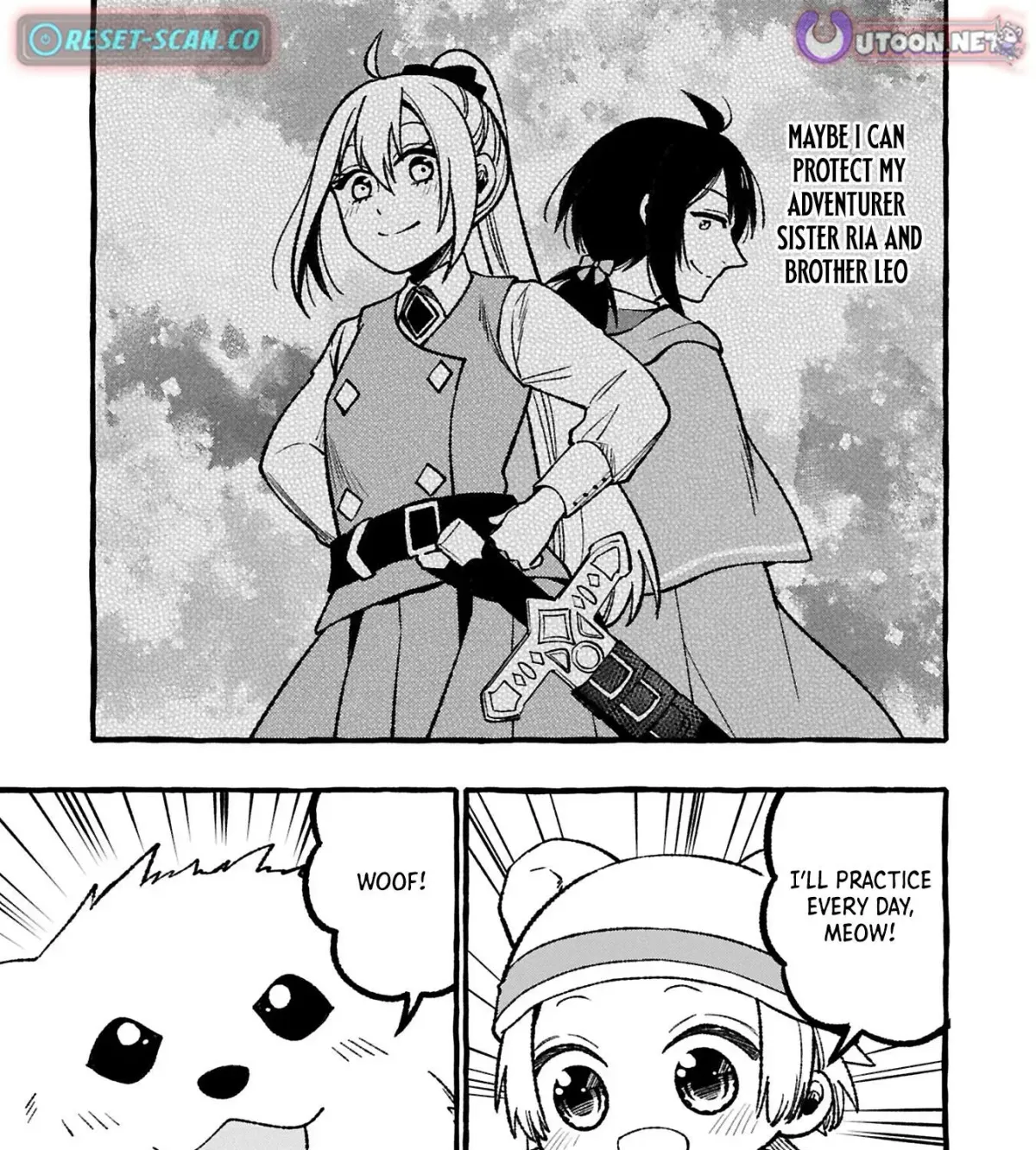 Moto Kizoku no Yonkyoudai wa Kujikenai! Chibikko dakedo Okkina Mofumofu to Issho ni Taisetsu na Kazoku wo Mamoru no ra! Chapter 2.2 — Page 2