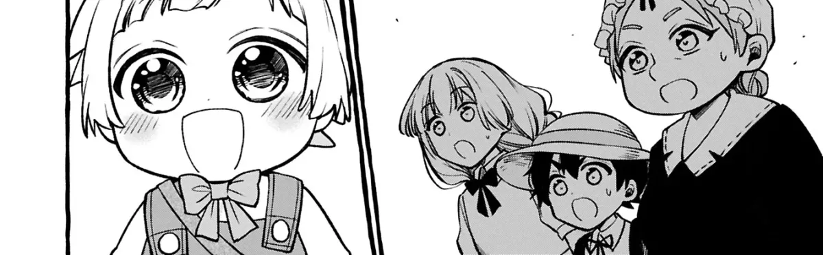Moto Kizoku no Yonkyoudai wa Kujikenai! Chibikko dakedo Okkina Mofumofu to Issho ni Taisetsu na Kazoku wo Mamoru no ra! Chapter 3.1 — Page 17