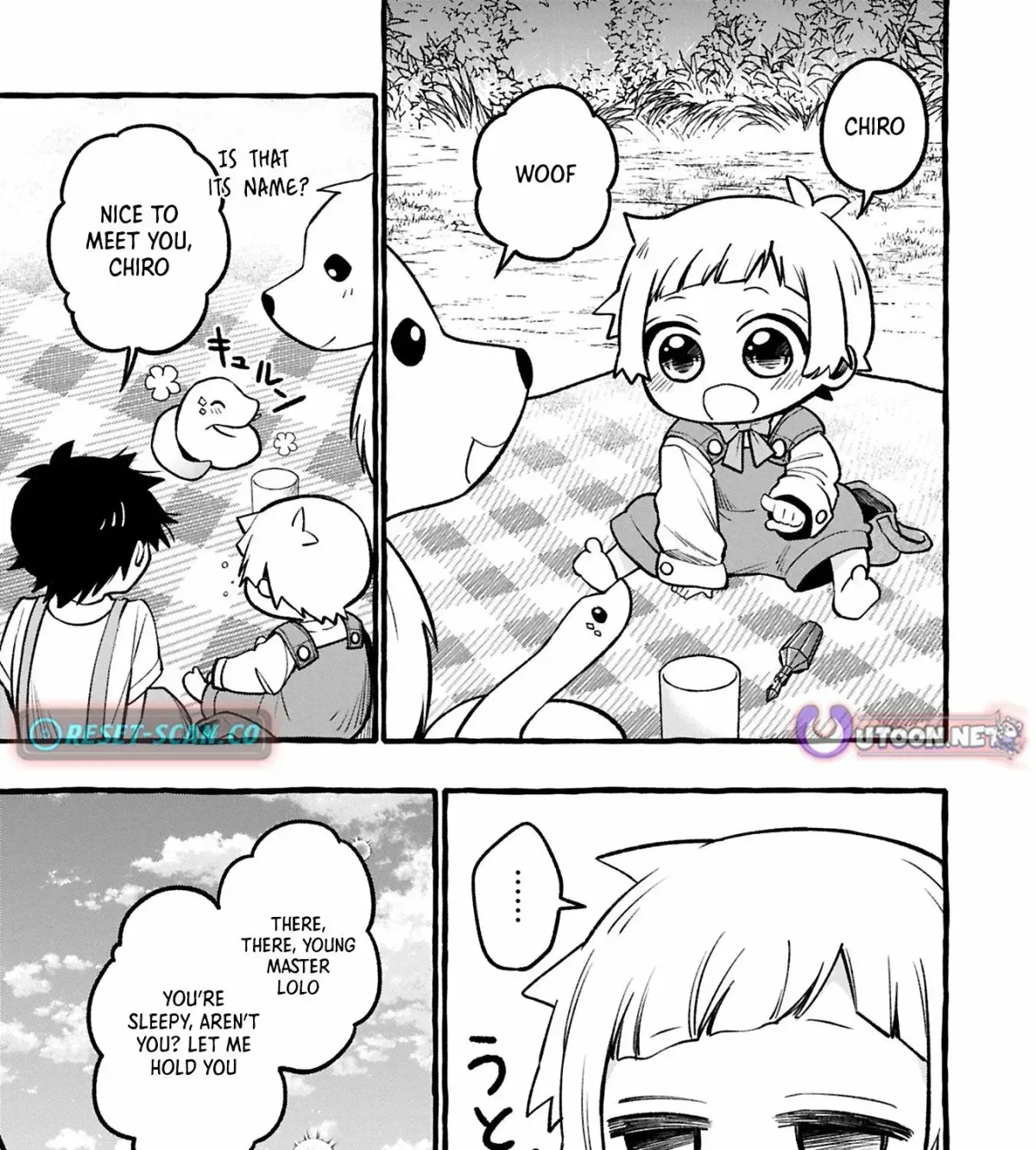 Moto Kizoku no Yonkyoudai wa Kujikenai! Chibikko dakedo Okkina Mofumofu to Issho ni Taisetsu na Kazoku wo Mamoru no ra! Chapter 3.1 — Page 26