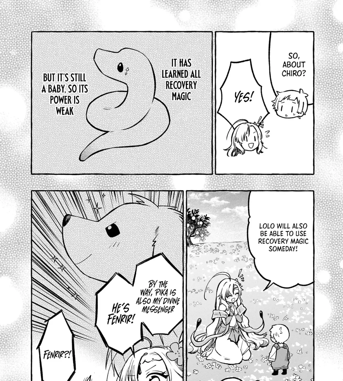 Moto Kizoku no Yonkyoudai wa Kujikenai! Chibikko dakedo Okkina Mofumofu to Issho ni Taisetsu na Kazoku wo Mamoru no ra! Chapter 3.1 — Page 30