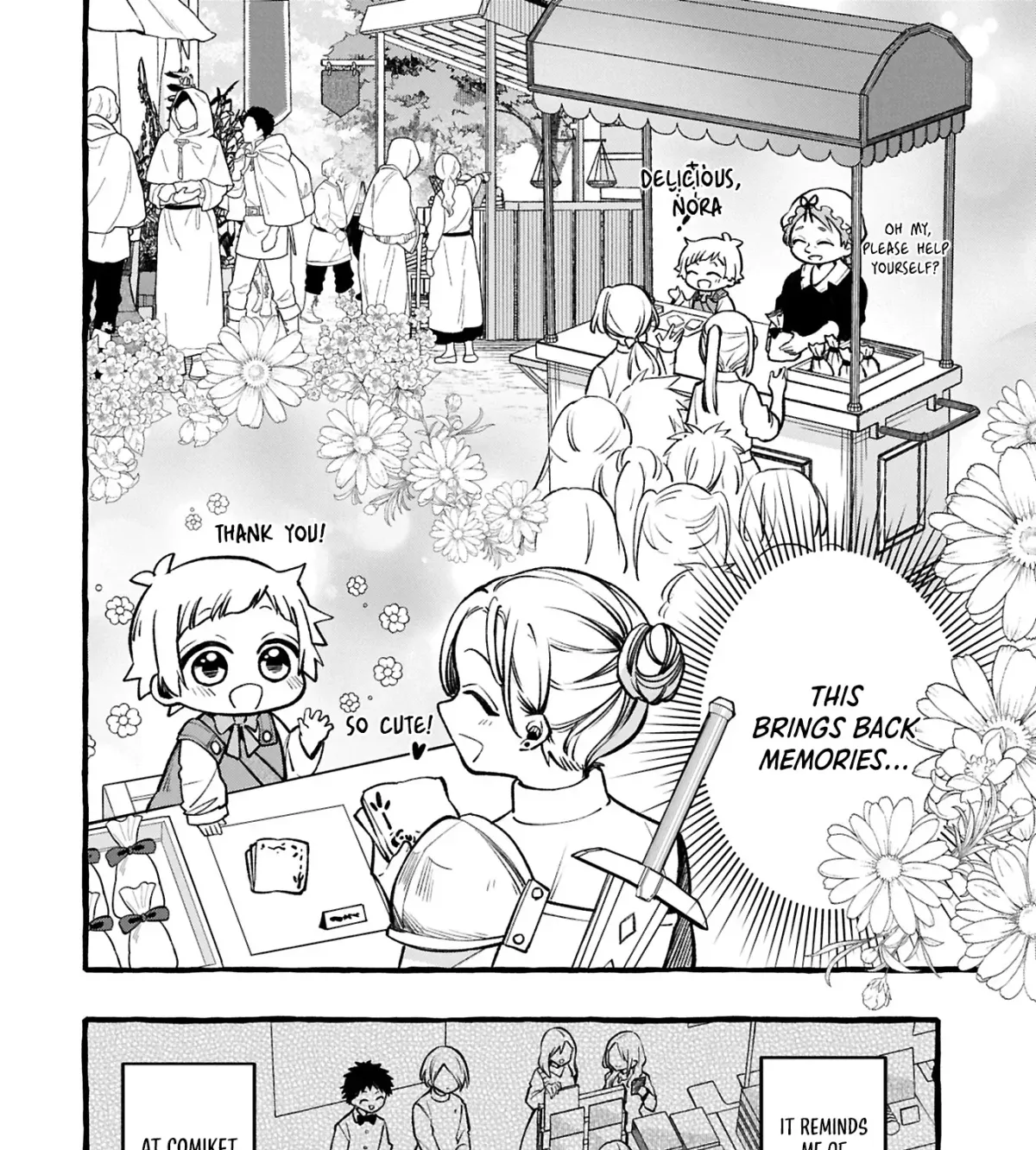 Moto Kizoku no Yonkyoudai wa Kujikenai! Chibikko dakedo Okkina Mofumofu to Issho ni Taisetsu na Kazoku wo Mamoru no ra! Chapter 3.2 — Page 12