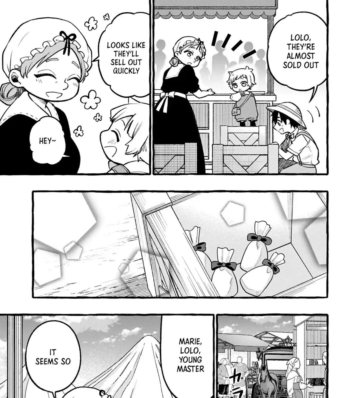 Moto Kizoku no Yonkyoudai wa Kujikenai! Chibikko dakedo Okkina Mofumofu to Issho ni Taisetsu na Kazoku wo Mamoru no ra! Chapter 3.2 — Page 14