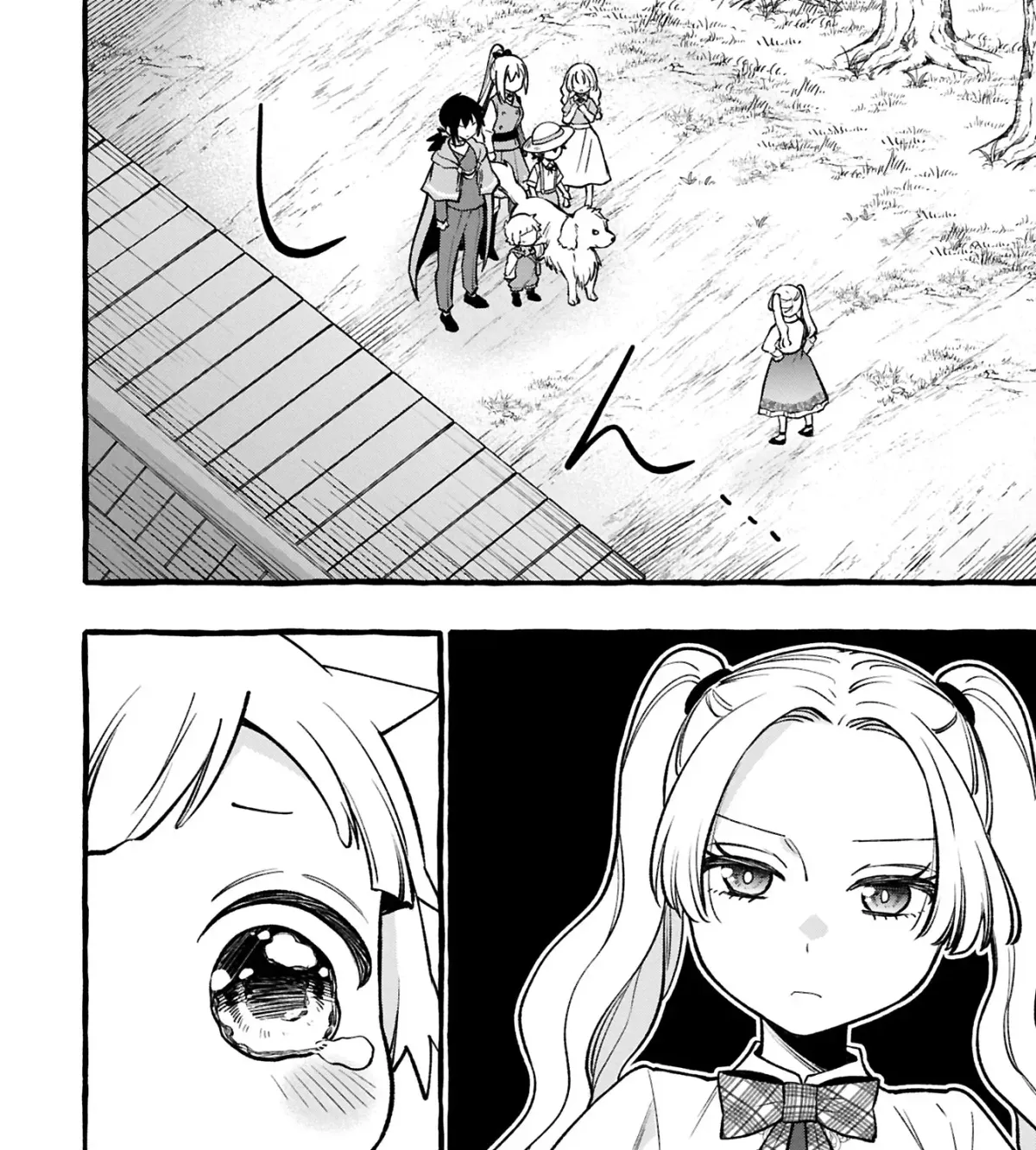 Moto Kizoku no Yonkyoudai wa Kujikenai! Chibikko dakedo Okkina Mofumofu to Issho ni Taisetsu na Kazoku wo Mamoru no ra! Chapter 3.2 — Page 28