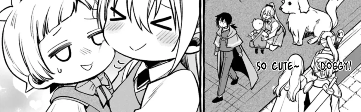 Moto Kizoku no Yonkyoudai wa Kujikenai! Chibikko dakedo Okkina Mofumofu to Issho ni Taisetsu na Kazoku wo Mamoru no ra! Chapter 4.2 — Page 9