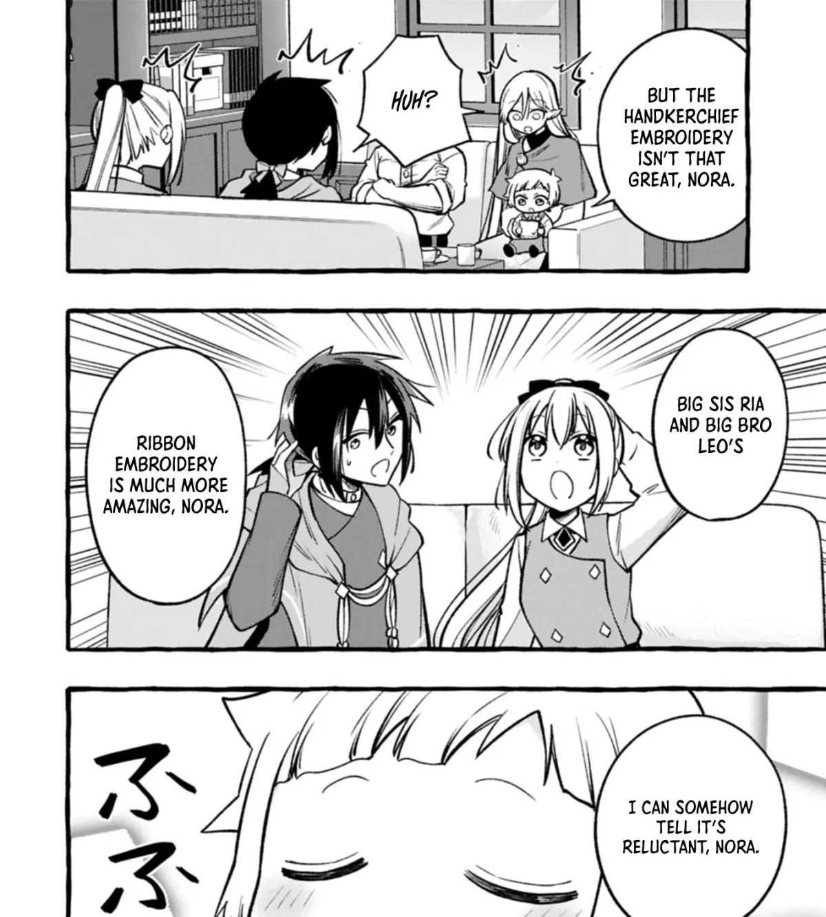 Moto Kizoku no Yonkyoudai wa Kujikenai! Chibikko dakedo Okkina Mofumofu to Issho ni Taisetsu na Kazoku wo Mamoru no ra! Chapter 4.2 — Page 24