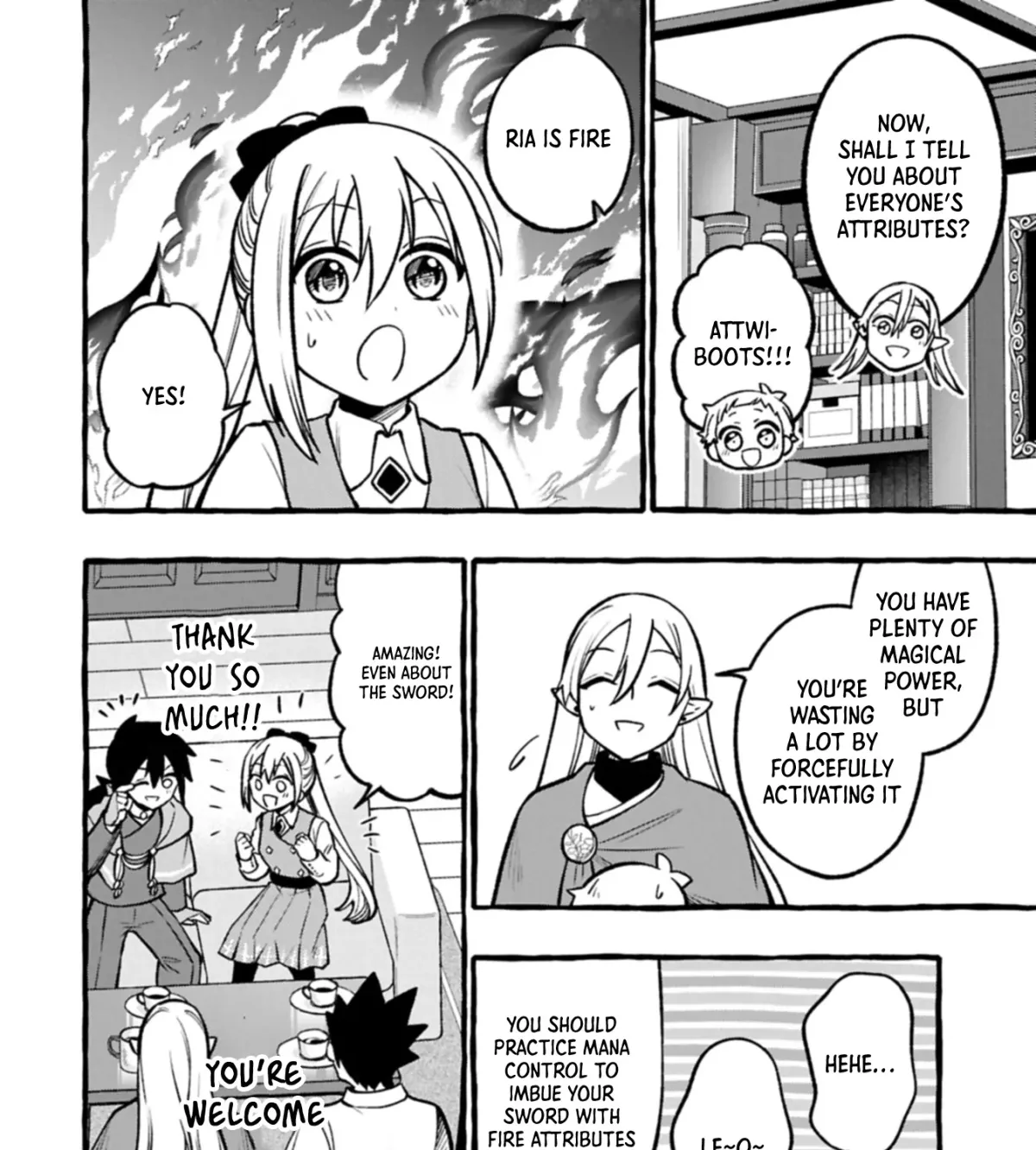 Moto Kizoku no Yonkyoudai wa Kujikenai! Chibikko dakedo Okkina Mofumofu to Issho ni Taisetsu na Kazoku wo Mamoru no ra! Chapter 5.1 — Page 12