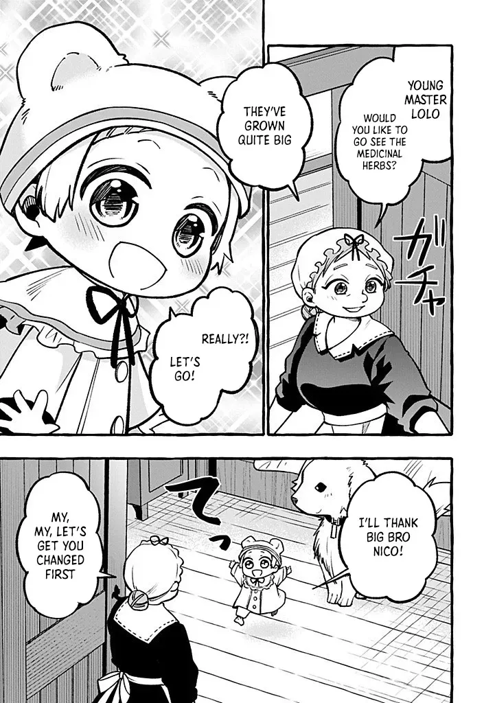 Moto Kizoku no Yonkyoudai wa Kujikenai! Chibikko dakedo Okkina Mofumofu to Issho ni Taisetsu na Kazoku wo Mamoru no ra! Chapter 5.2 — Page 8