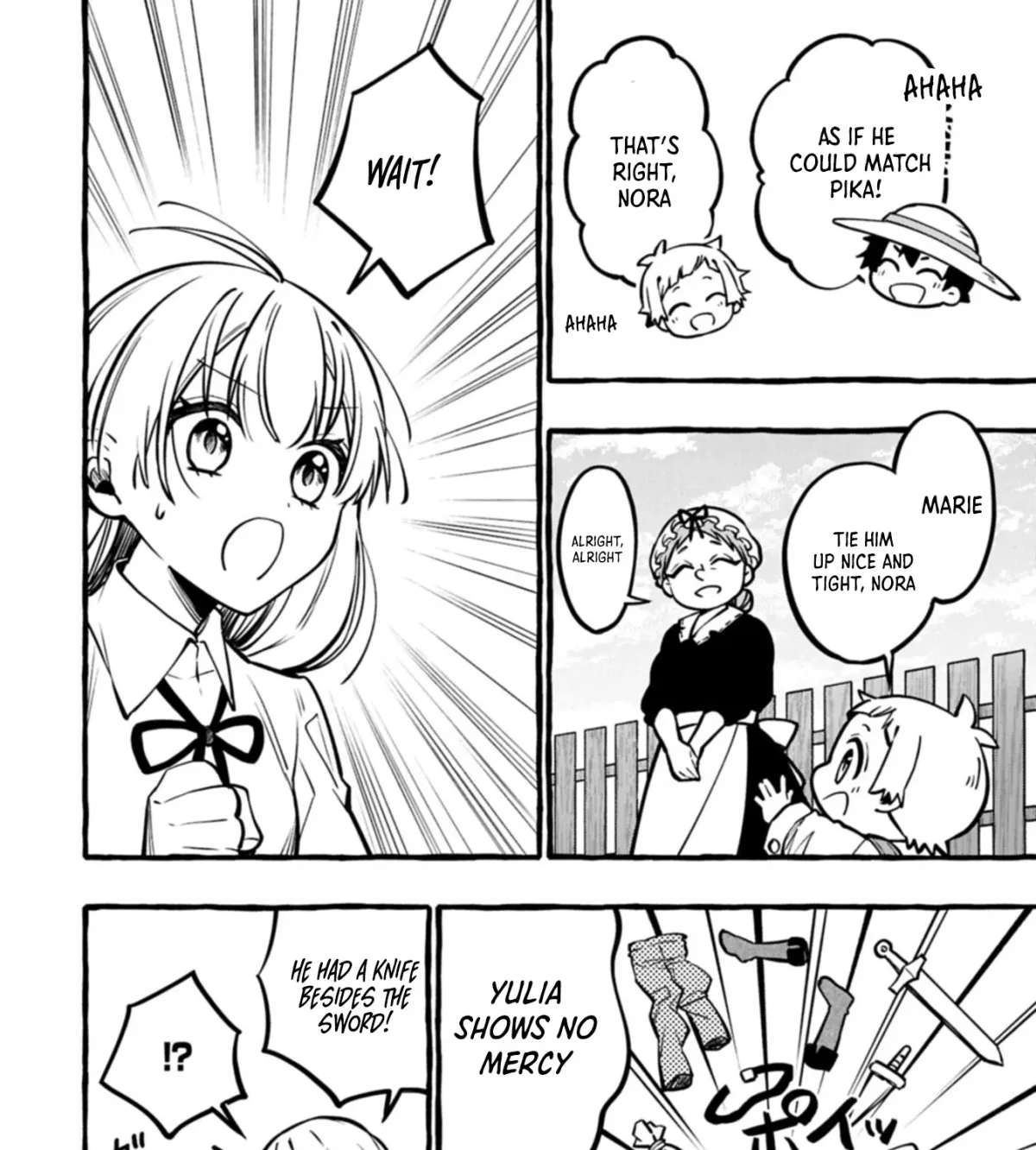 Moto Kizoku no Yonkyoudai wa Kujikenai! Chibikko dakedo Okkina Mofumofu to Issho ni Taisetsu na Kazoku wo Mamoru no ra! Chapter 6.1 — Page 16