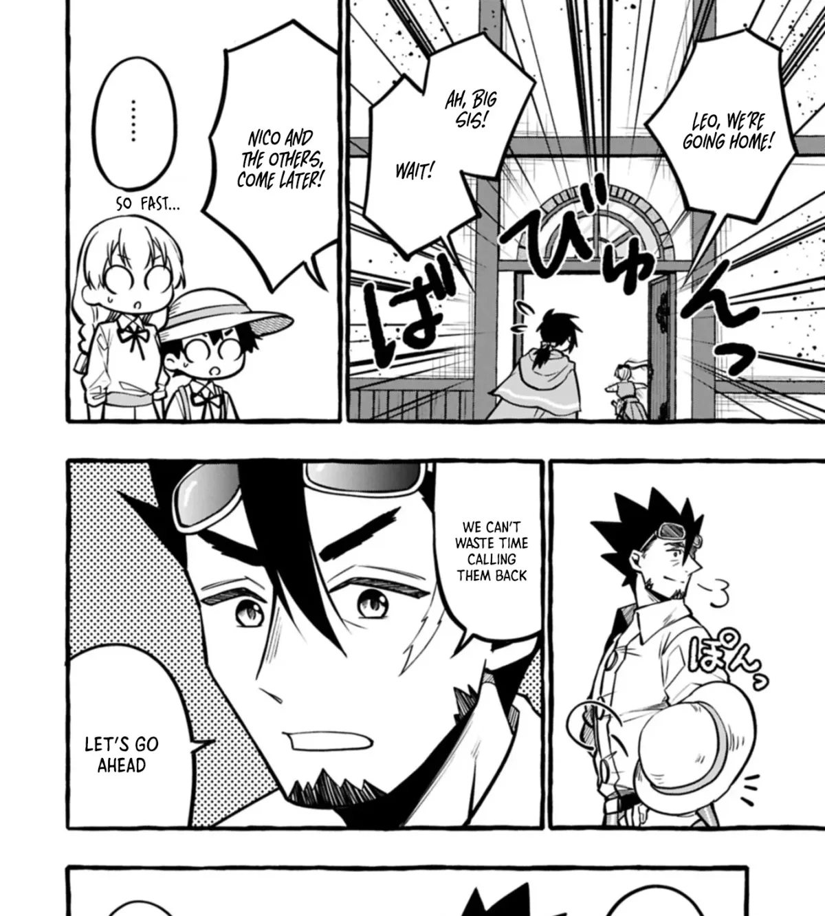 Moto Kizoku no Yonkyoudai wa Kujikenai! Chibikko dakedo Okkina Mofumofu to Issho ni Taisetsu na Kazoku wo Mamoru no ra! Chapter 6.1 — Page 28