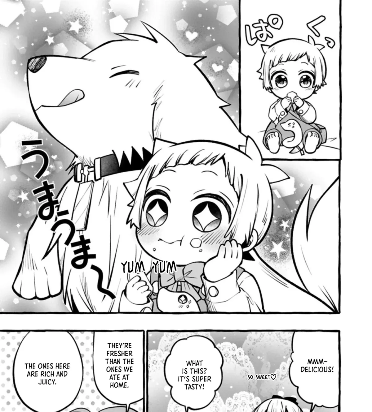 Moto Kizoku no Yonkyoudai wa Kujikenai! Chibikko dakedo Okkina Mofumofu to Issho ni Taisetsu na Kazoku wo Mamoru no ra! Chapter 8.2 — Page 14