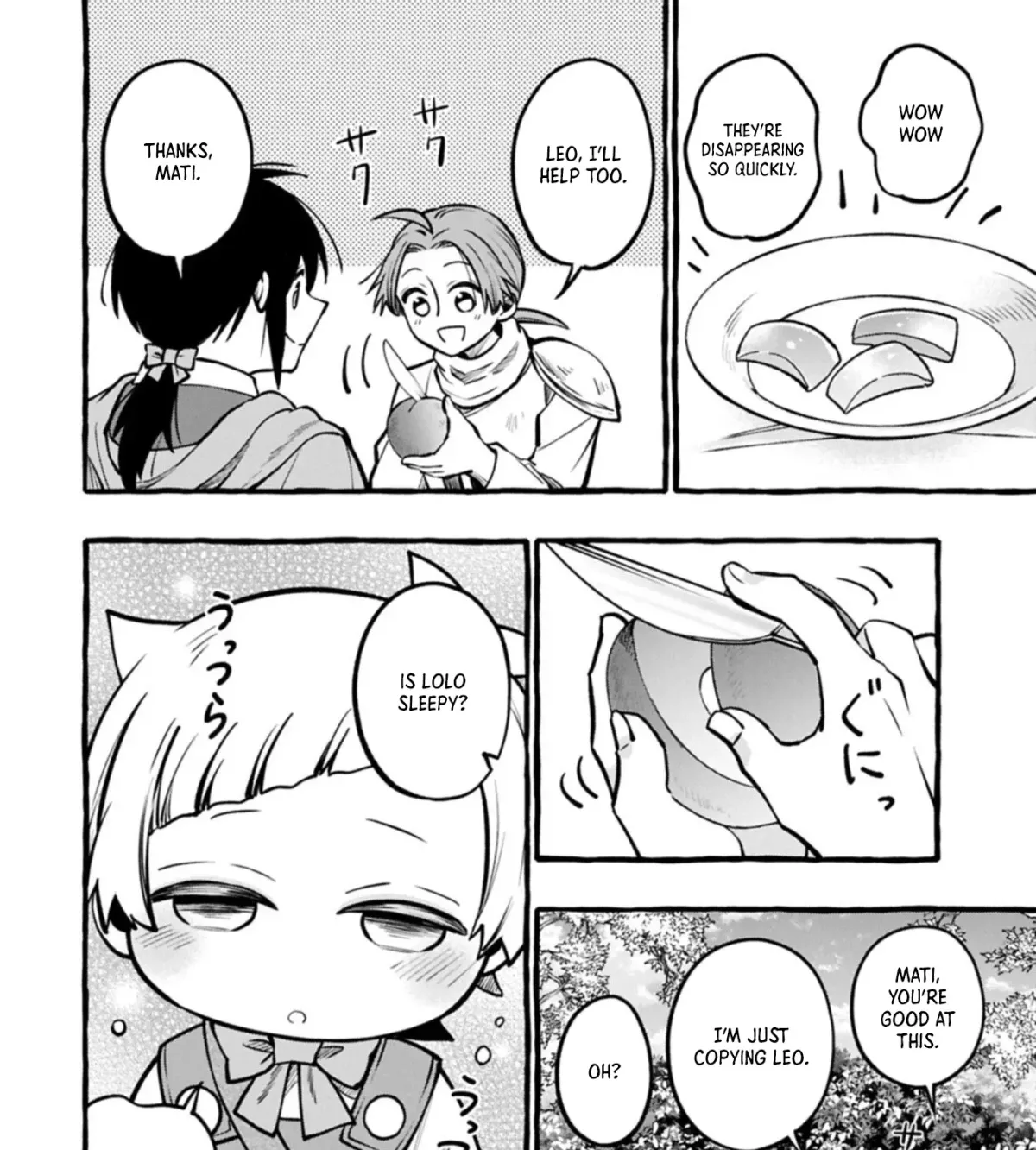 Moto Kizoku no Yonkyoudai wa Kujikenai! Chibikko dakedo Okkina Mofumofu to Issho ni Taisetsu na Kazoku wo Mamoru no ra! Chapter 8.2 — Page 16