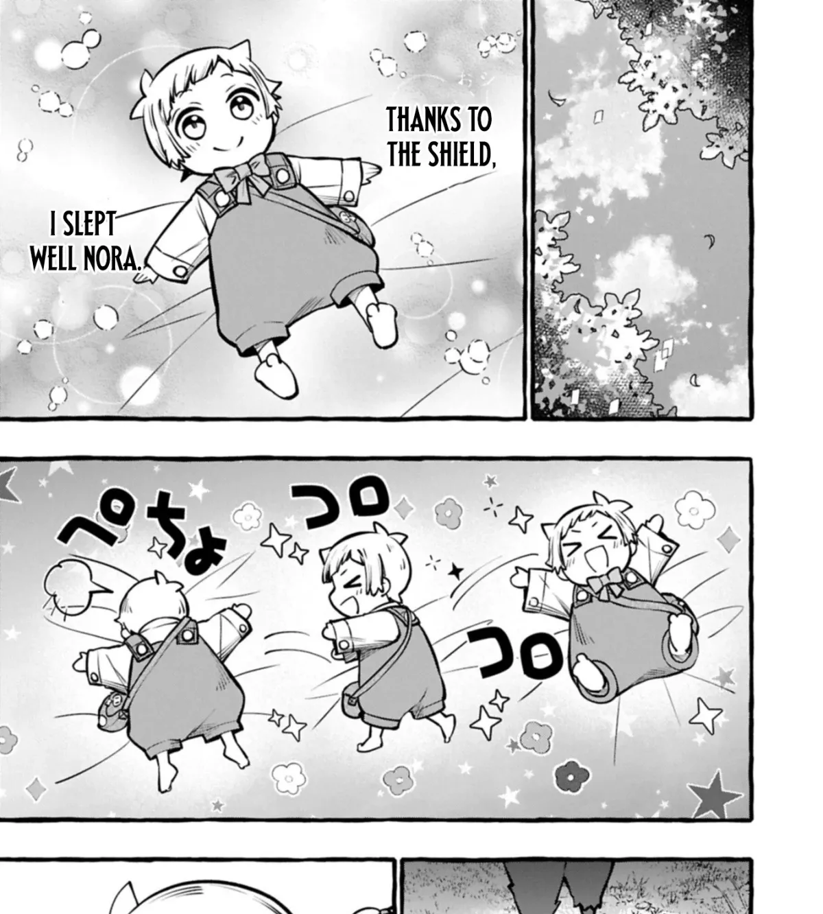 Moto Kizoku no Yonkyoudai wa Kujikenai! Chibikko dakedo Okkina Mofumofu to Issho ni Taisetsu na Kazoku wo Mamoru no ra! Chapter 8.2 — Page 30