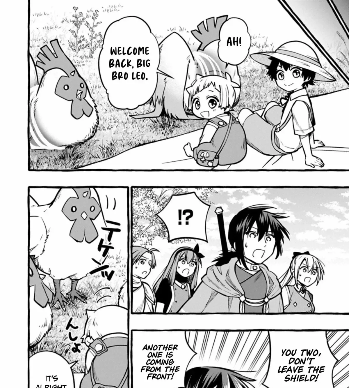 Moto Kizoku no Yonkyoudai wa Kujikenai! Chibikko dakedo Okkina Mofumofu to Issho ni Taisetsu na Kazoku wo Mamoru no ra! Chapter 9.2 — Page 4