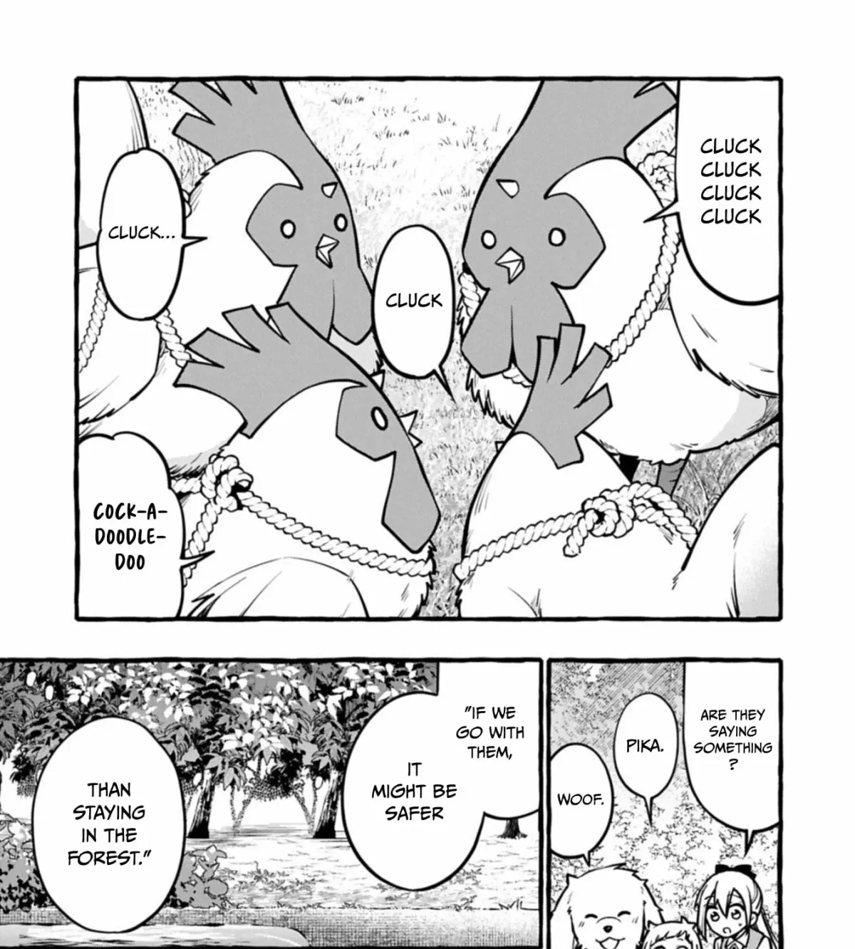 Moto Kizoku no Yonkyoudai wa Kujikenai! Chibikko dakedo Okkina Mofumofu to Issho ni Taisetsu na Kazoku wo Mamoru no ra! Chapter 9.2 — Page 14