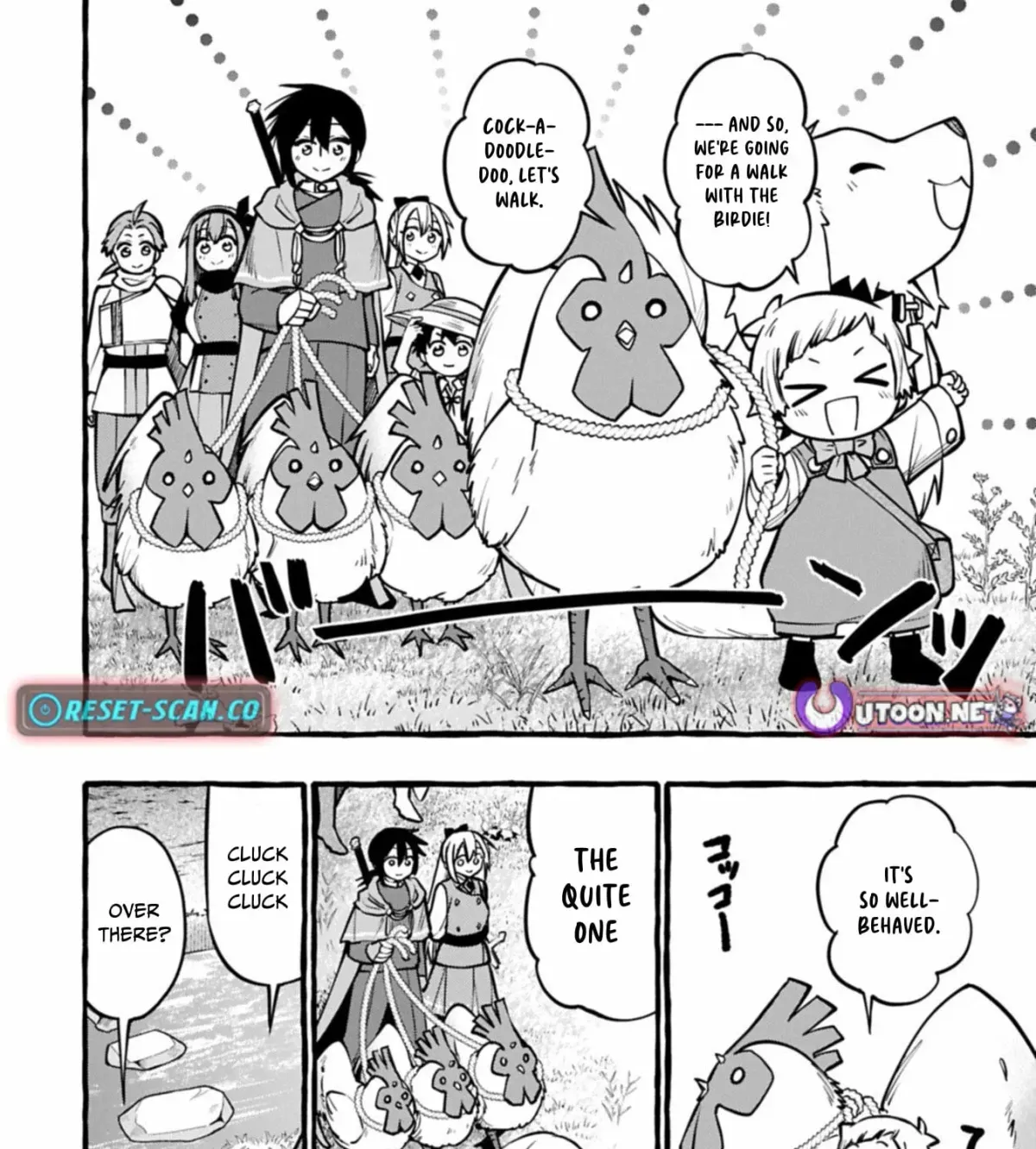 Moto Kizoku no Yonkyoudai wa Kujikenai! Chibikko dakedo Okkina Mofumofu to Issho ni Taisetsu na Kazoku wo Mamoru no ra! Chapter 9.2 — Page 16
