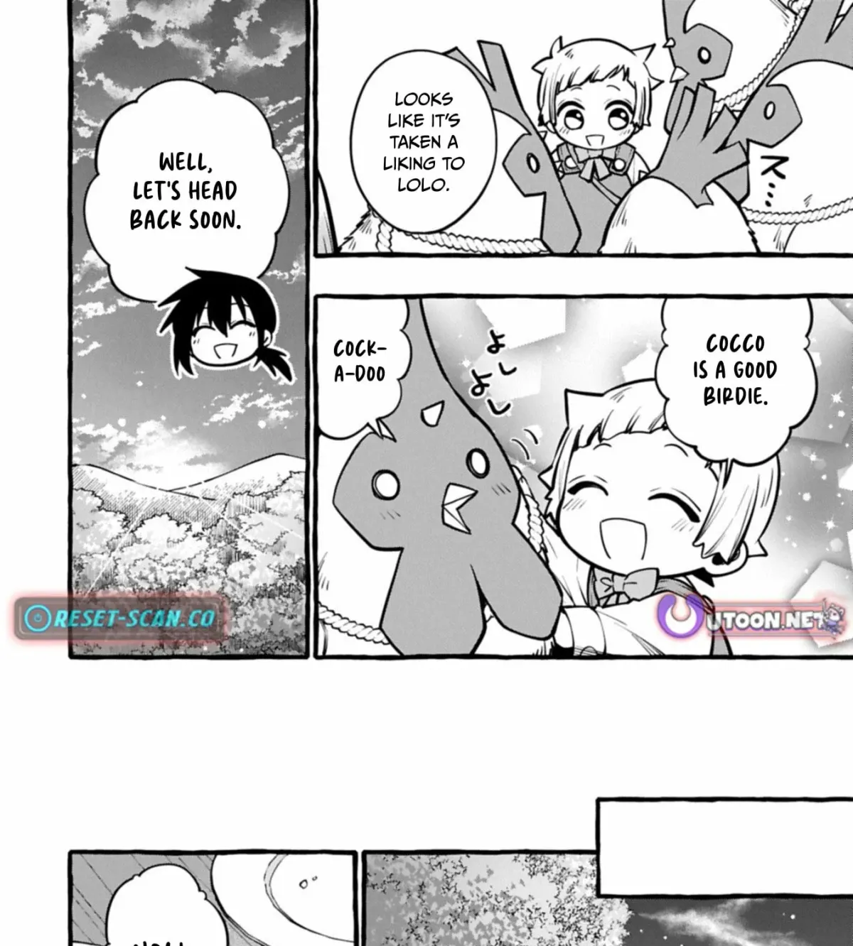 Moto Kizoku no Yonkyoudai wa Kujikenai! Chibikko dakedo Okkina Mofumofu to Issho ni Taisetsu na Kazoku wo Mamoru no ra! Chapter 9.2 — Page 24