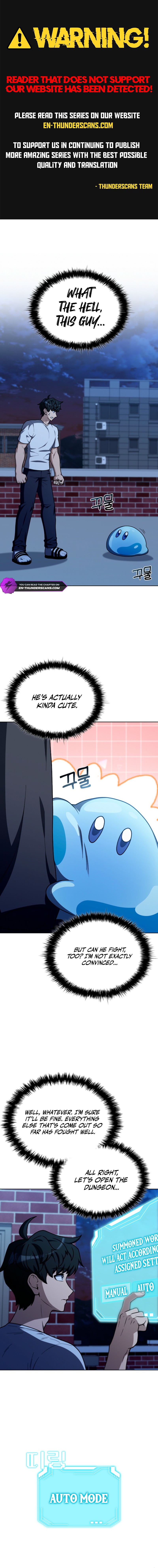 Mr. Kim Strikes It Rich With Auto-Hunting Chapter 4 — Page 1