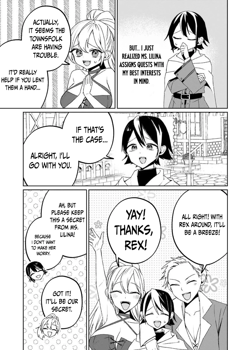 Ms. Lilina, the guild receptionist, is cold only to me Chapter 1 — Page 25