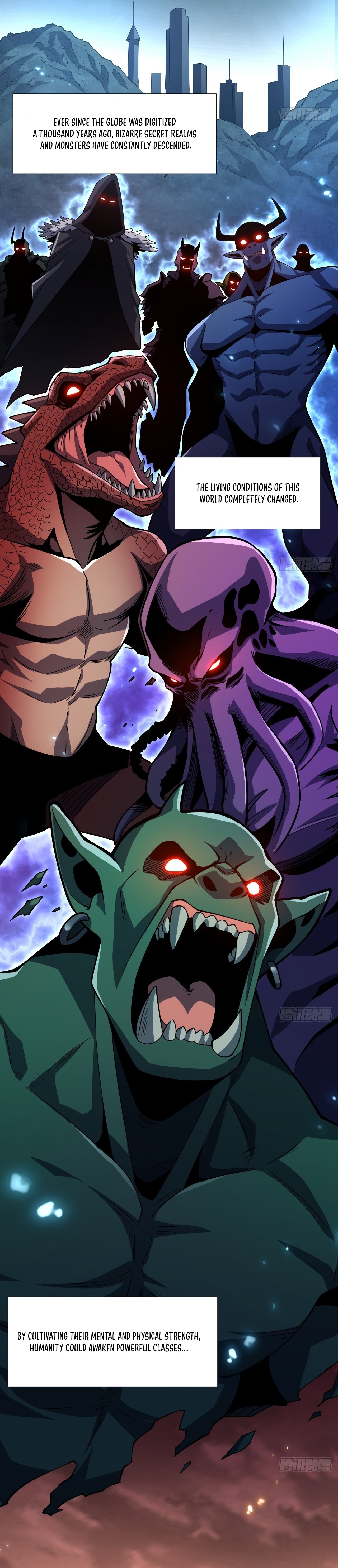 My Basic Attacks Summon the Undead: I, the Dark Ranger, Am the True Calamity Chapter 1 — Page 11
