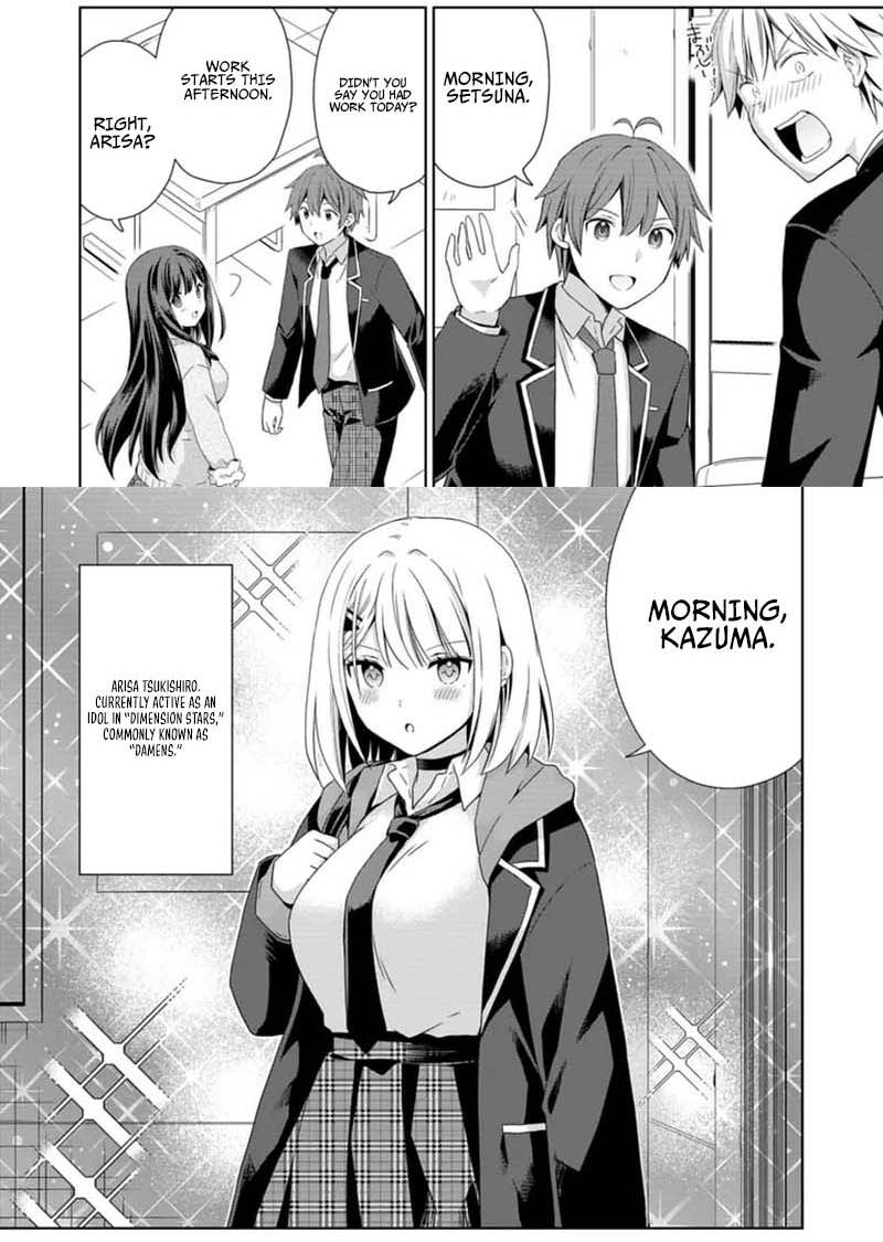 My Childhood Friends Became Popular Idols — These Sweet Girls Keep Spoiling Me Chapter 1 — Page 7