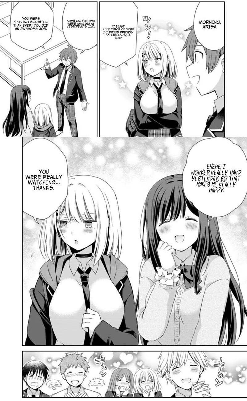 My Childhood Friends Became Popular Idols — These Sweet Girls Keep Spoiling Me Chapter 1 — Page 8