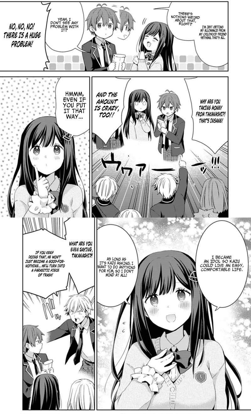 My Childhood Friends Became Popular Idols — These Sweet Girls Keep Spoiling Me Chapter 1 — Page 11