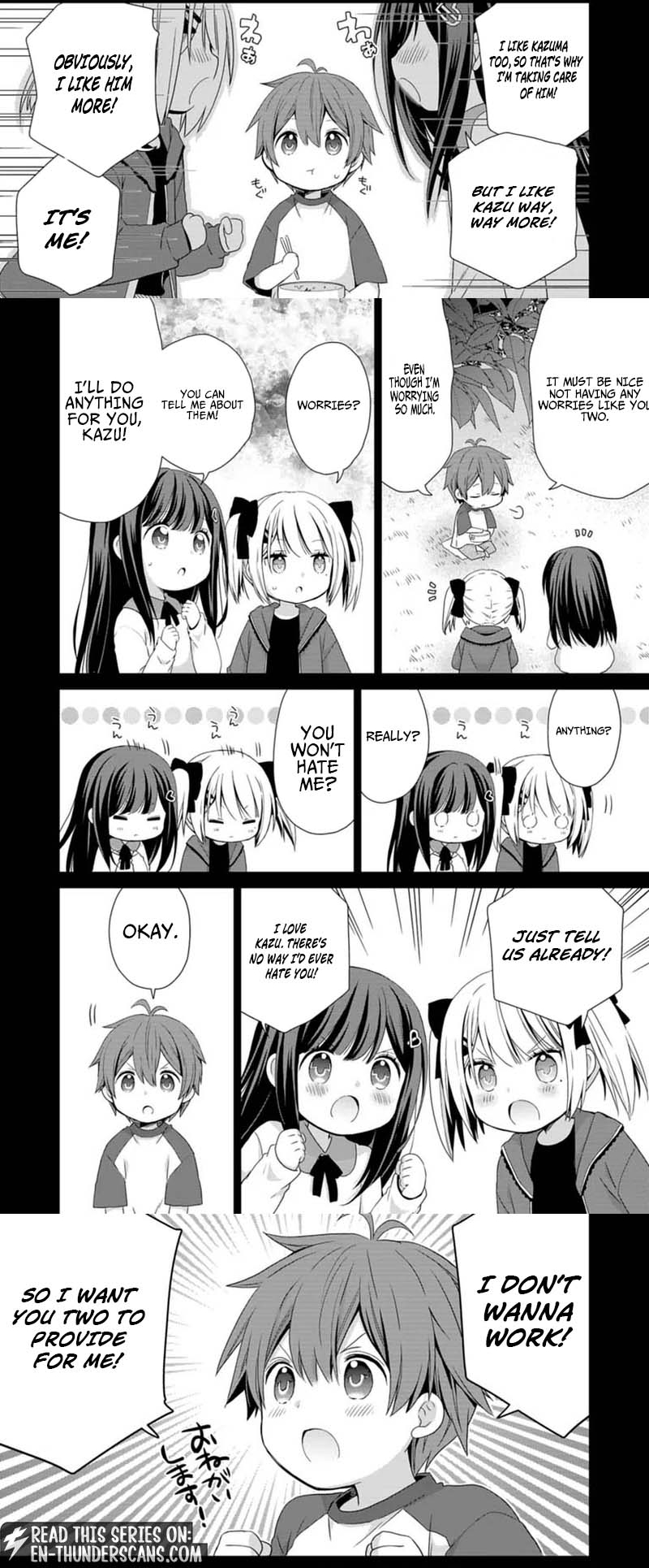 My Childhood Friends Became Popular Idols — These Sweet Girls Keep Spoiling Me Chapter 1 — Page 17