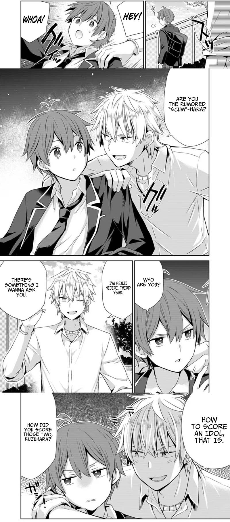 My Childhood Friends Became Popular Idols — These Sweet Girls Keep Spoiling Me Chapter 1 — Page 19