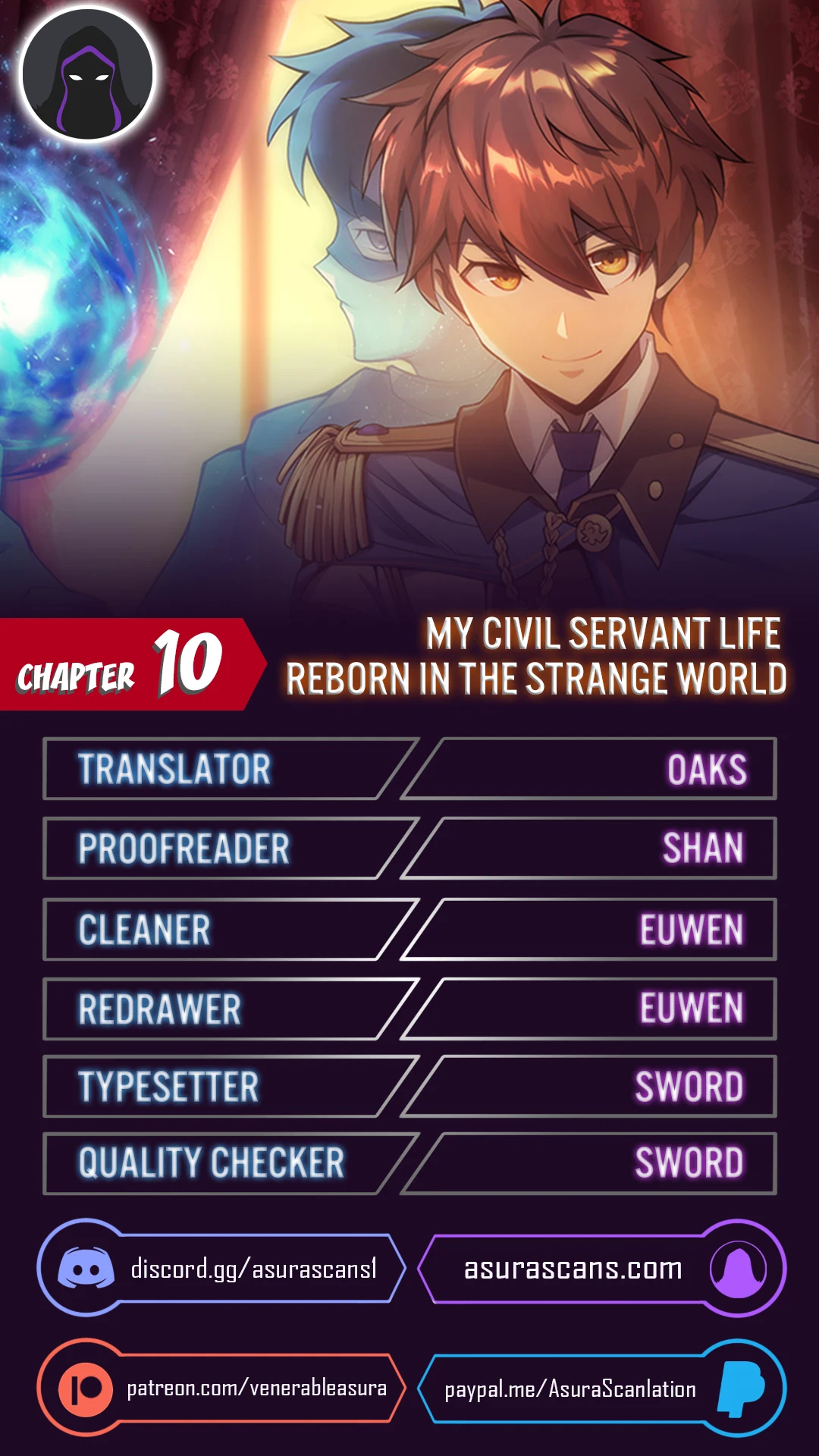 My Civil Servant Life Reborn in the Strange World Chapter 10 — Page 1